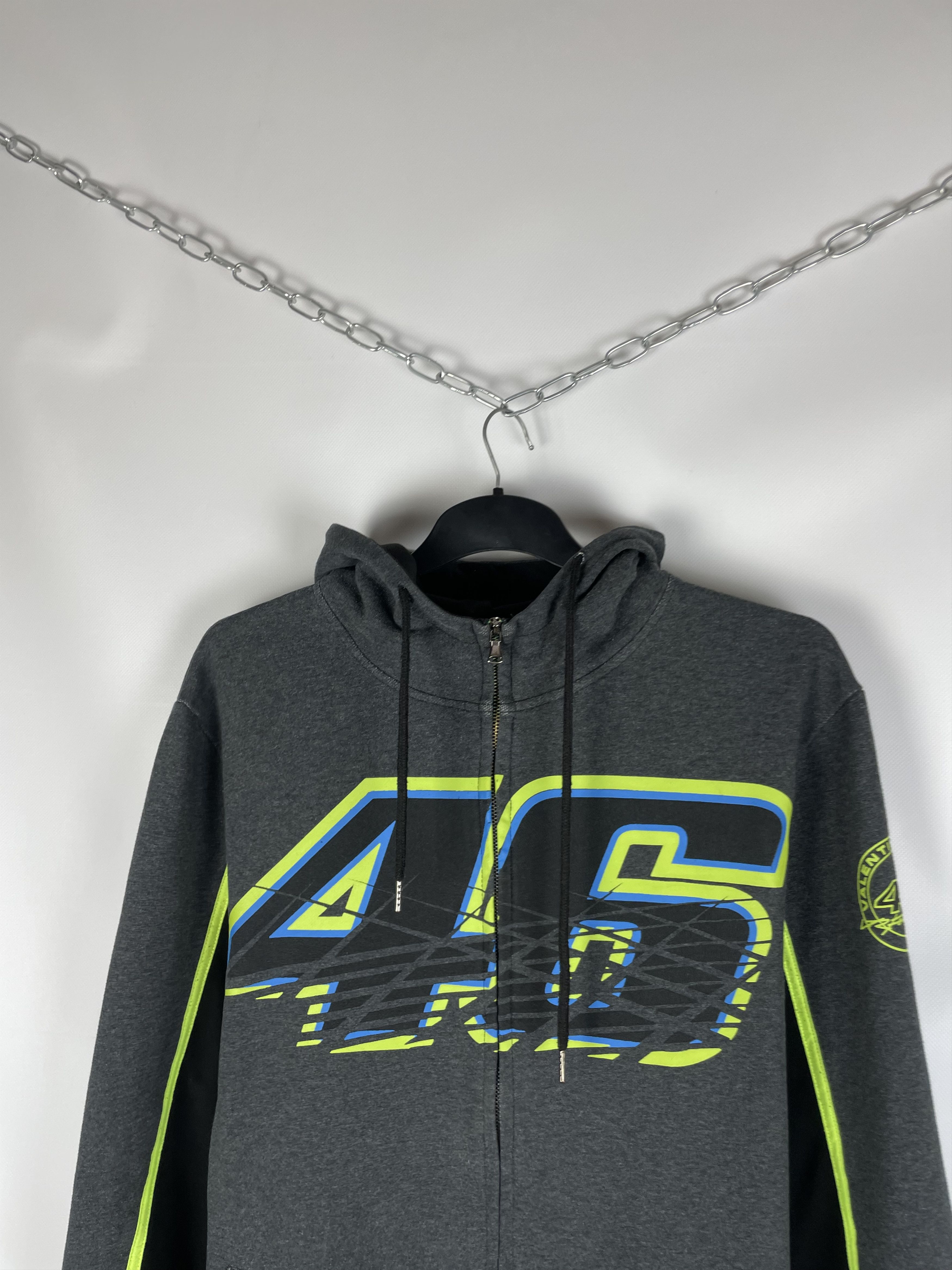Vintage Vintage 46 Valentino Rossi Racing Hoodies Size US XXL / EU 58 / 5 - 3 Thumbnail
