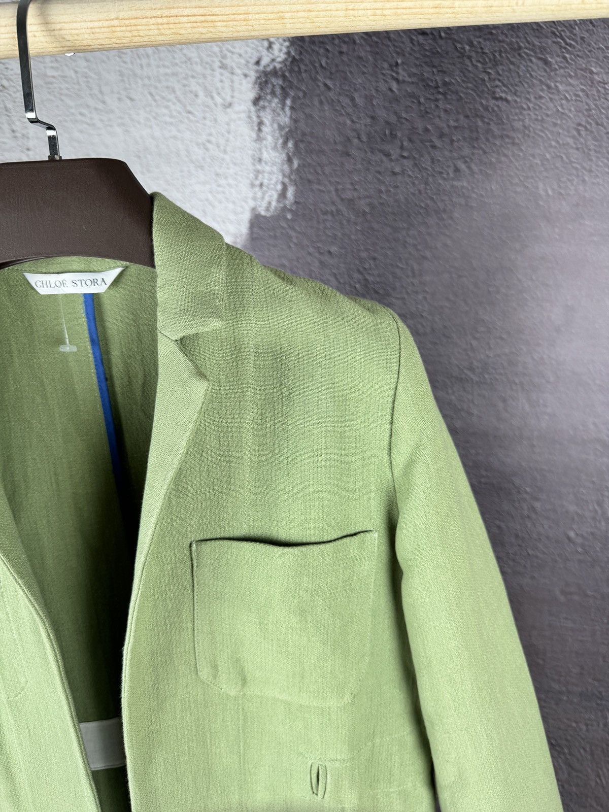 Chloe Chloe Stora designed in Paris green long coat size 38 Size S / US 4 / IT 40 - 9 Thumbnail