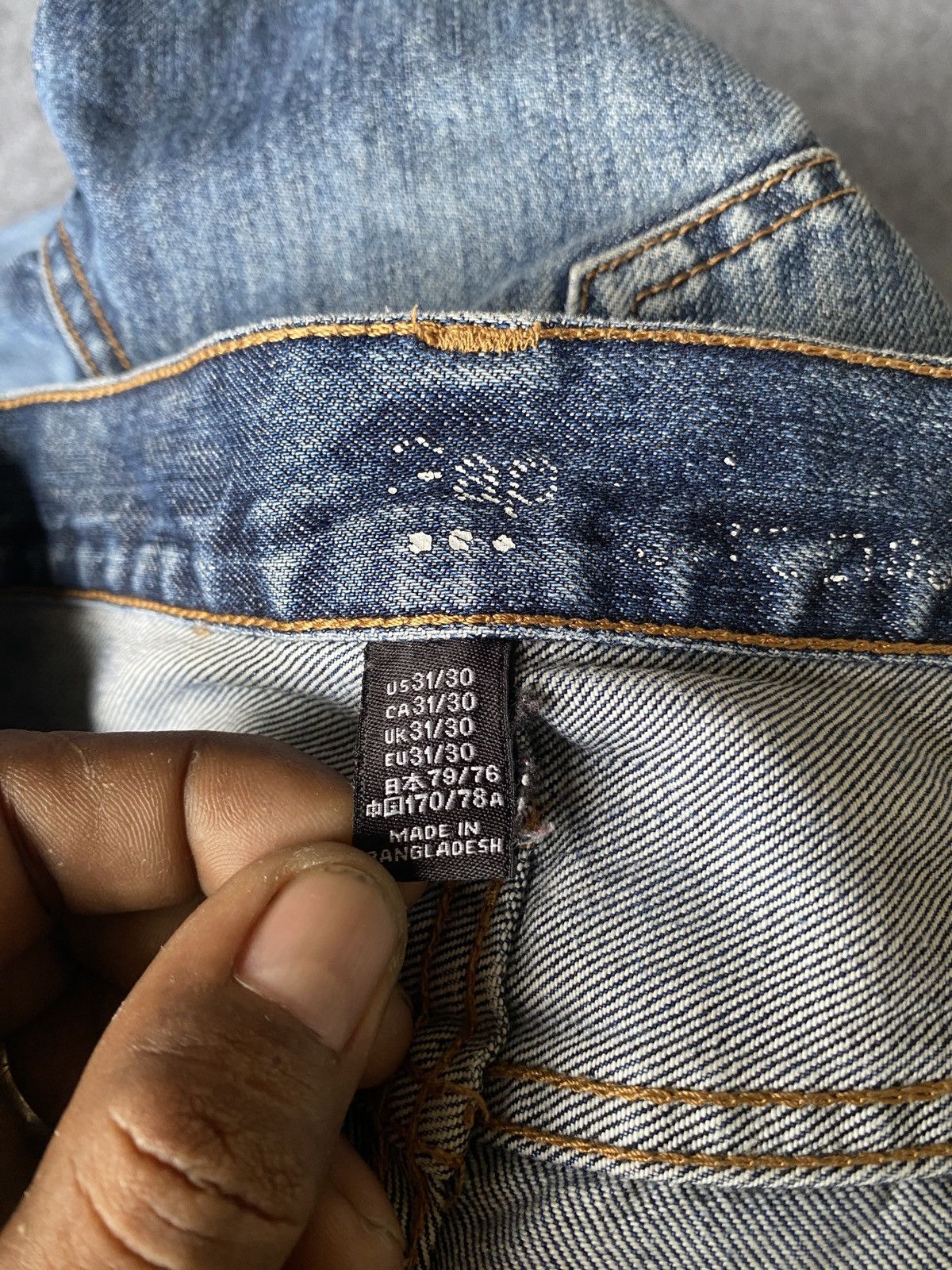 American Eagle Outfitters × Gap Vintage gap selvage denim Size US 30 / EU 46 - 14 Thumbnail