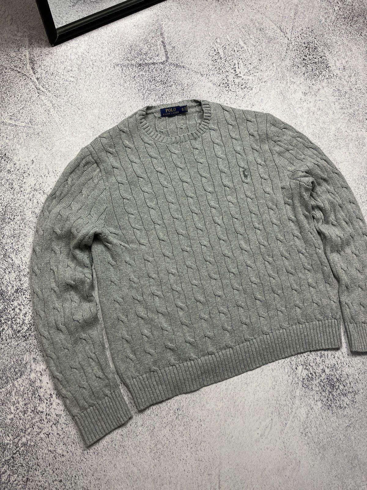 Polo Ralph Lauren Polo Ralph Lauren Cable Knit Sweater Luxury Men’s Size XL Size US XL / EU 56 / 4 - 3 Thumbnail