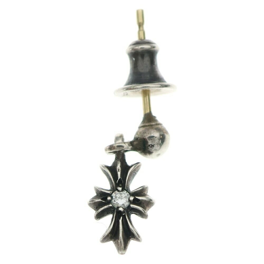 Chrome Hearts Chrome Hearts Tiny E CH Plus Dia Drop Earring 1 Diamond Size ONE SIZE - 1 Thumbnail