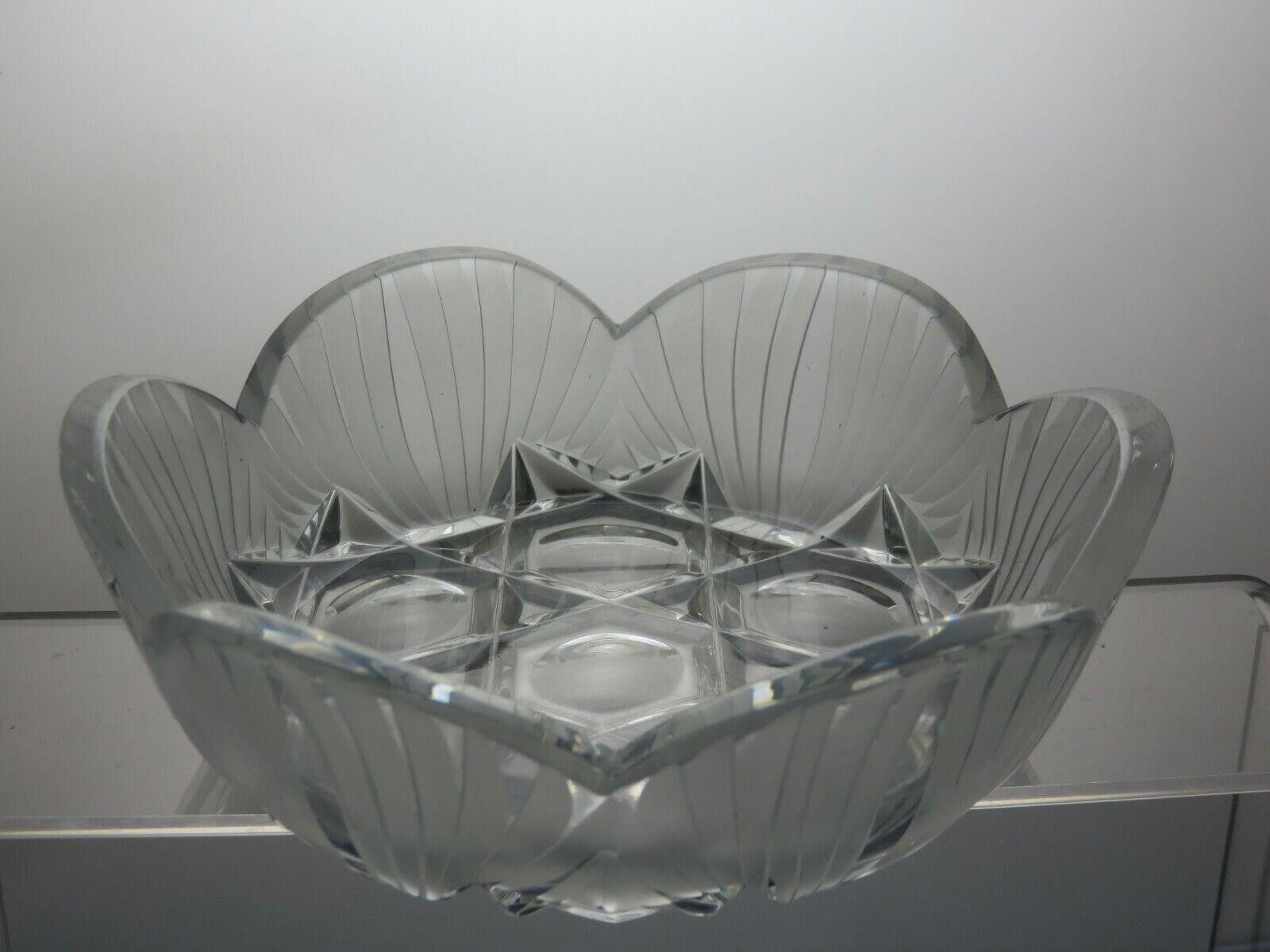 The Unbranded Brand Lead Crystal Cut Glass Finger Bowl 2" Size ONE SIZE - 3 Thumbnail