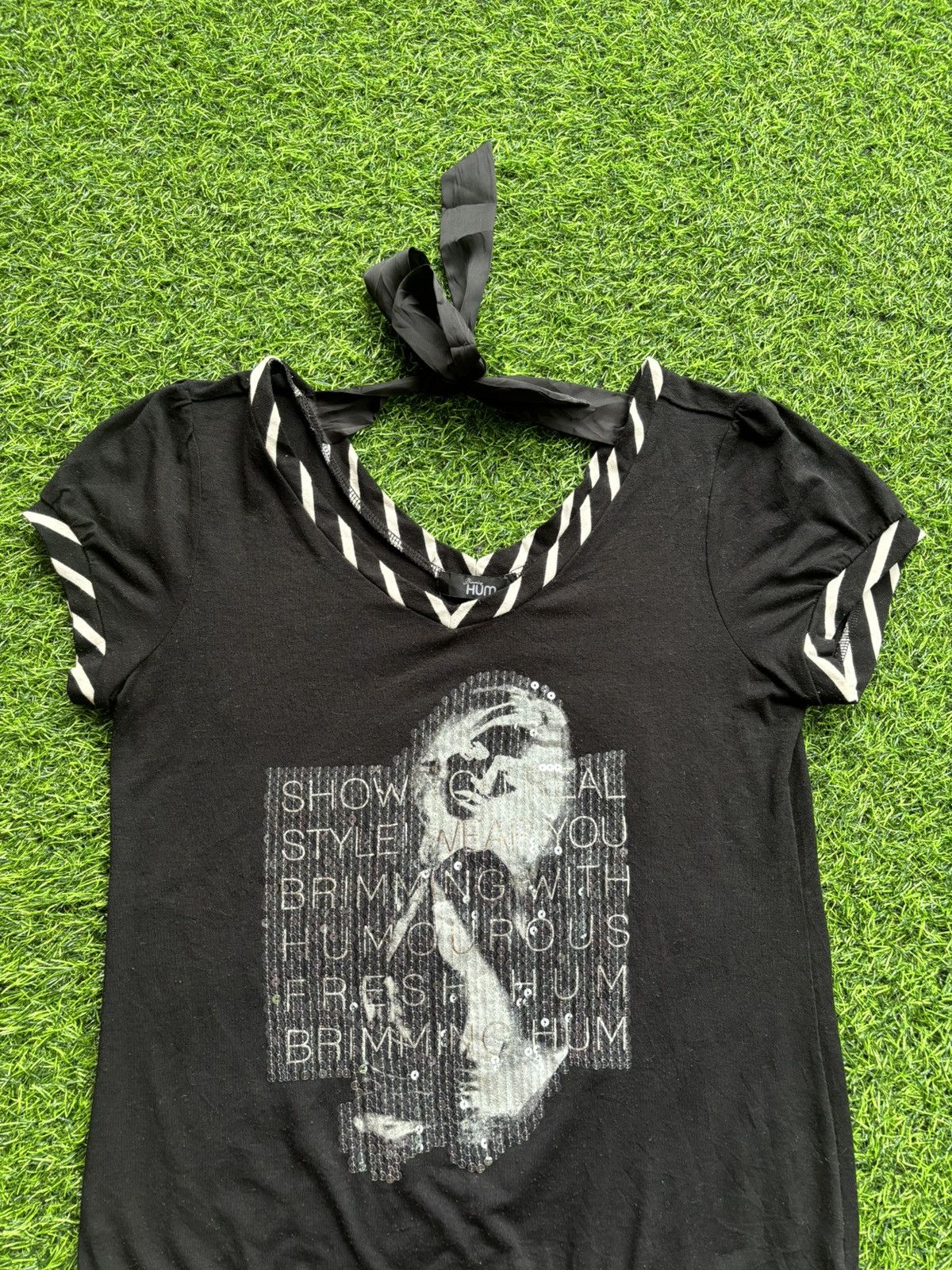 Hysteric Glamour Y2k Hum Hysteric Style Women's Tshirt Size ONE SIZE - 2 Thumbnail