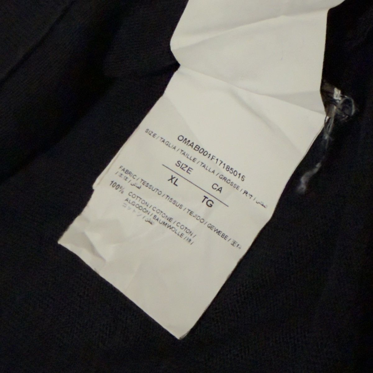 Off-White Off-White Caravaggio Seeing Things Made In Portugal LS XL Size US XL / EU 56 / 4 - 5 Thumbnail