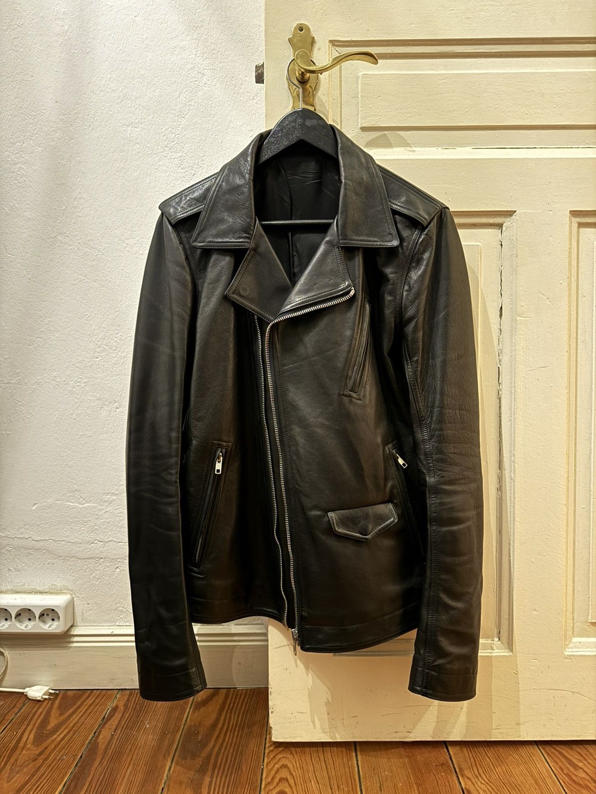 Rick Owens Rick Owens Stooges Leather Jacket | Grailed