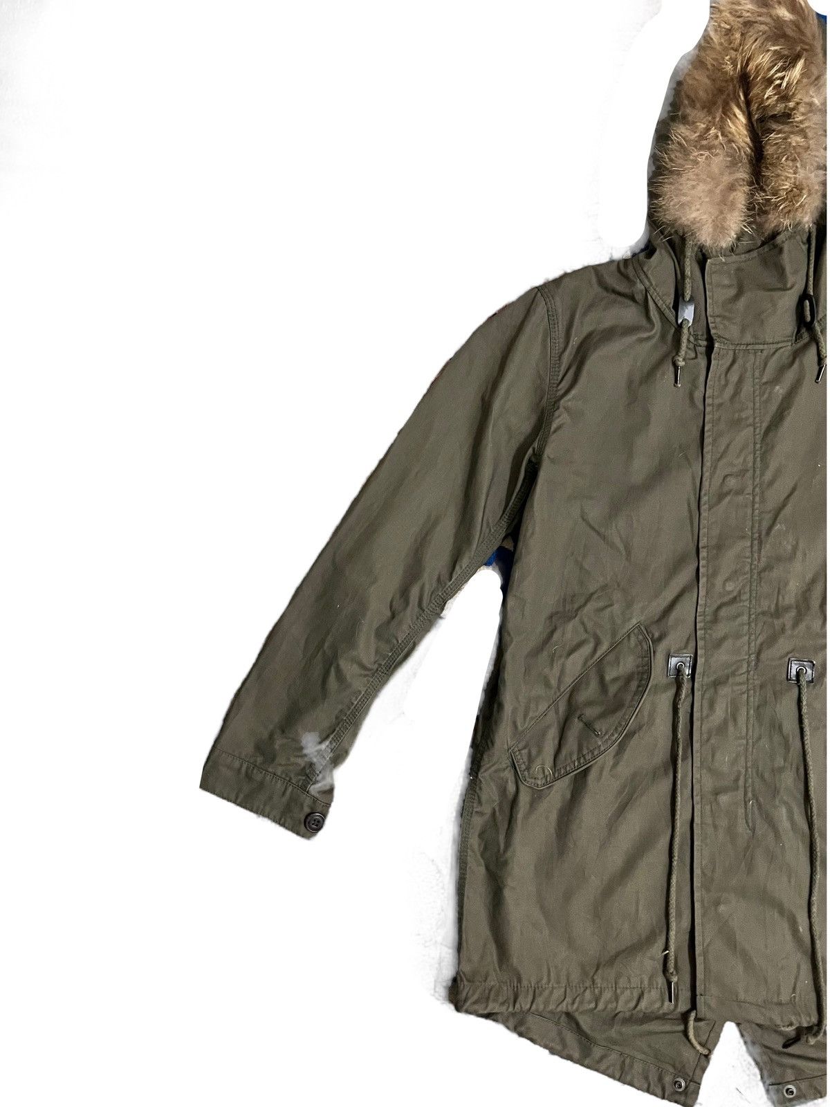 Japanese Brand × Vintage Vintage Back Number Standard Qaily Faux Fur Hoddie Jacket Size US M / EU 48-50 / 2 - 5 Thumbnail