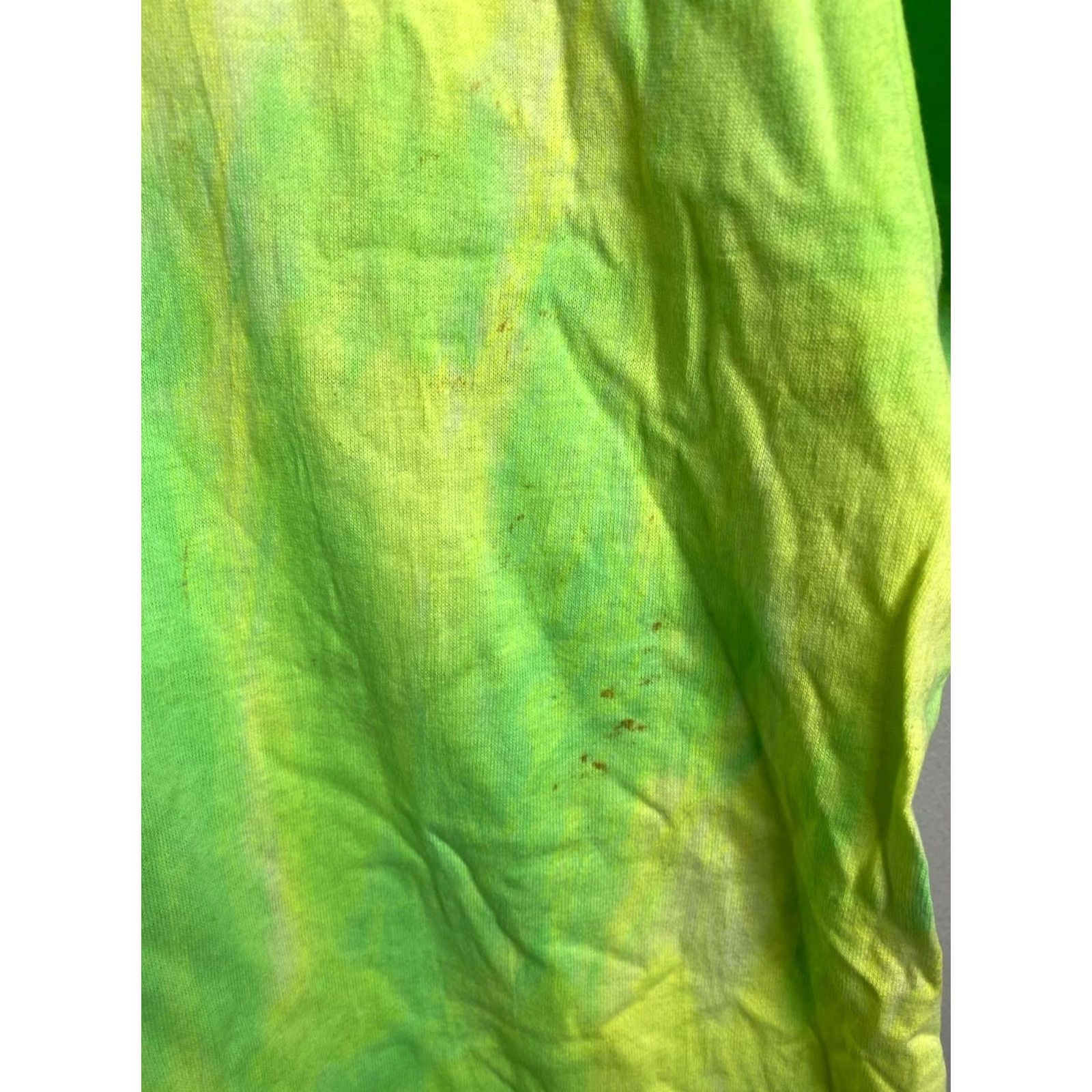 Fruit Of The Loom VINTAGE Fruit of the Loom Shirt Adult XL Crew Neck T-Shirt 90s Green Short Sleeve USA 1990s Men B103 Size US XL / EU 56 / 4 - 4 Thumbnail