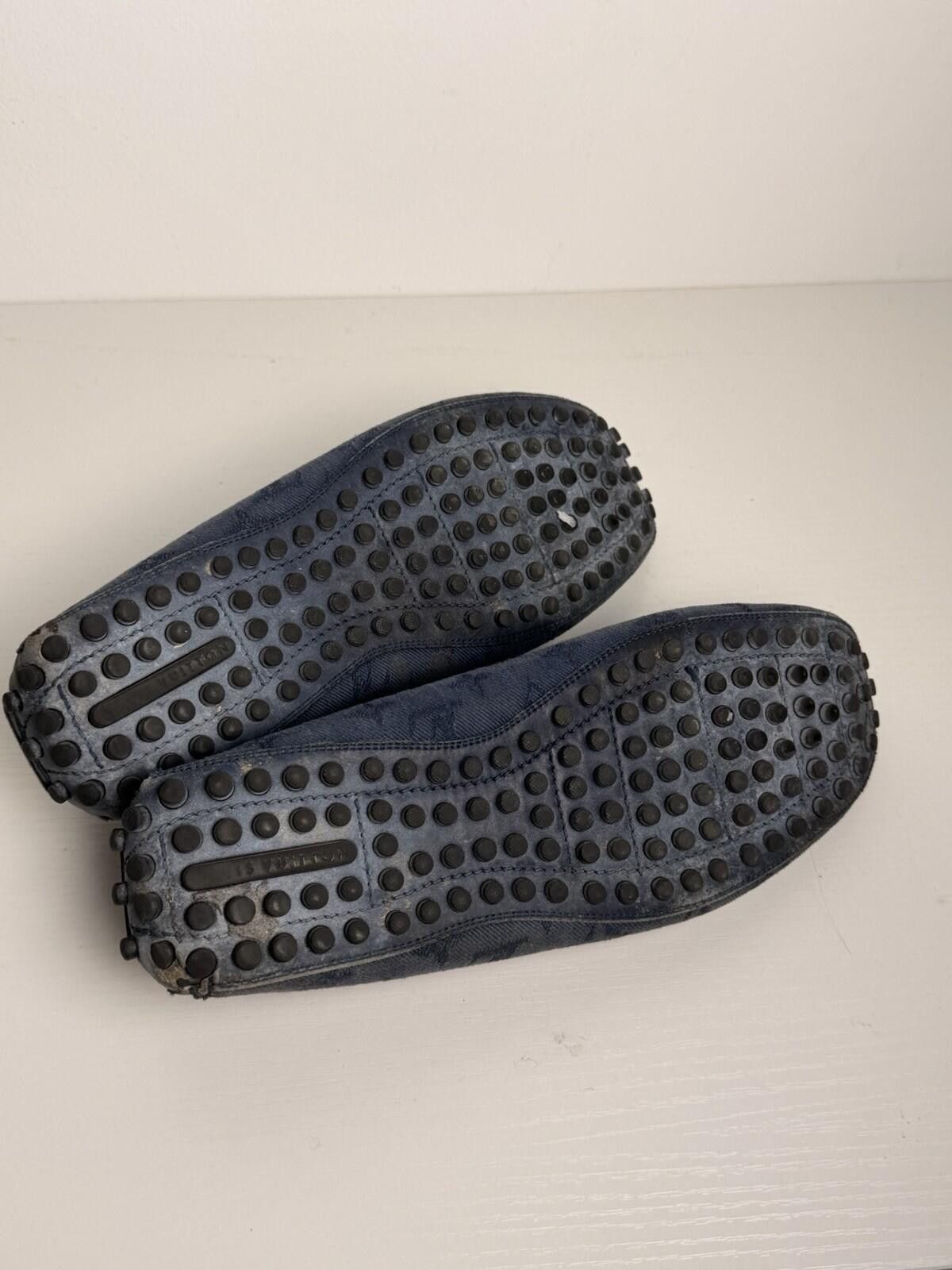 Louis Vuitton Louis Vuitton Men's Hockenheim Denim Monogram Loafer SZ 8 Size US 8 / EU 41 - 5 Thumbnail