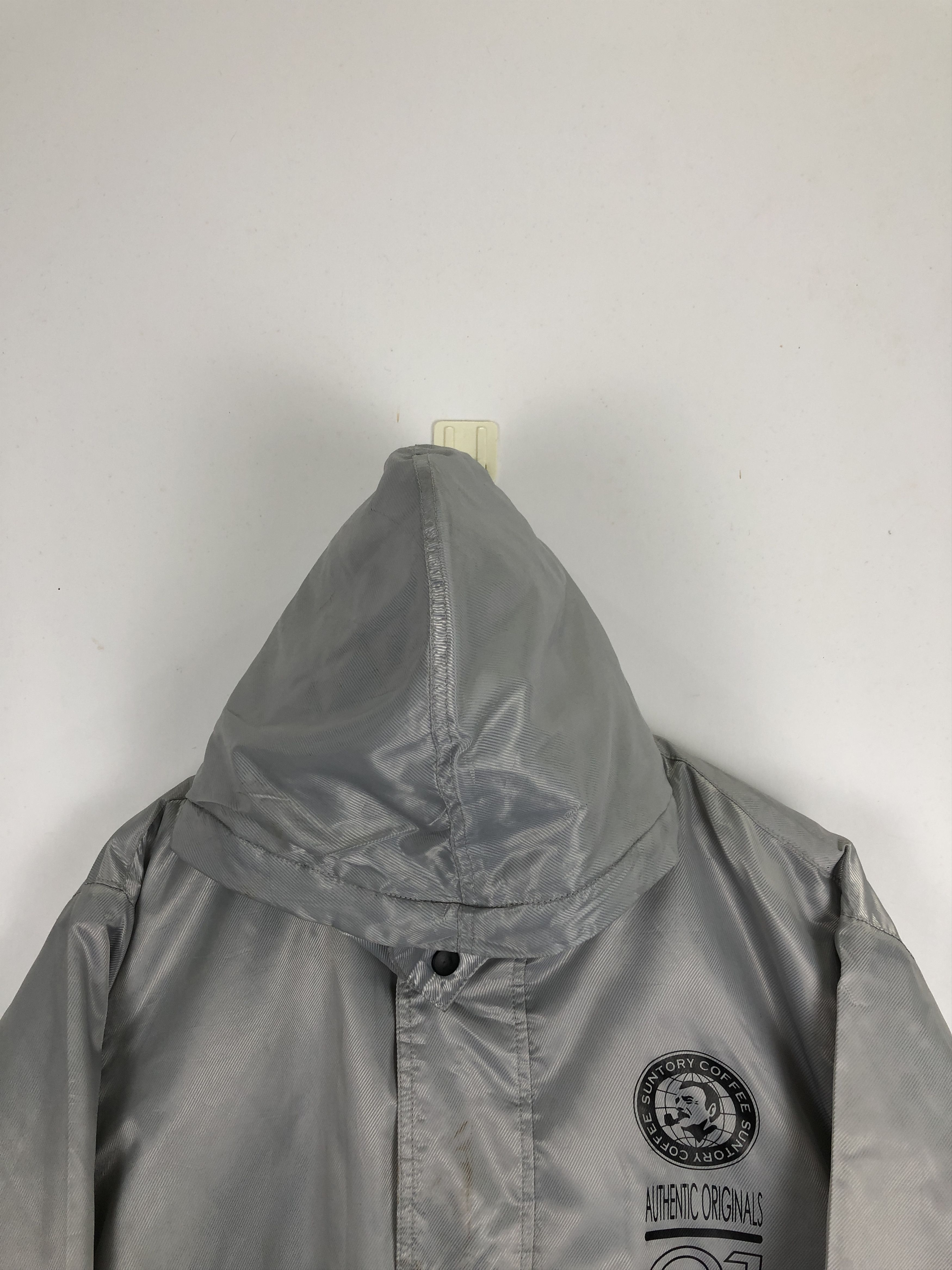 Japanese Brand Vintage Suntory Coffee Parka Button Up Jacket J1704 Size US XL / EU 56 / 4 - 3 Thumbnail