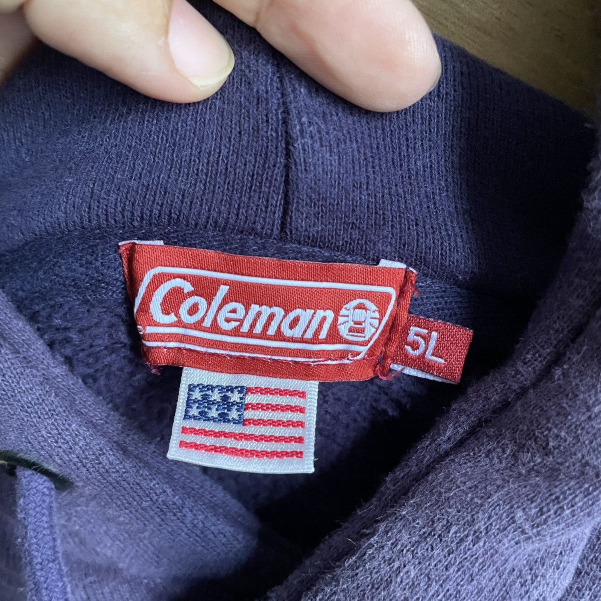 Coleman × Vintage Vintage Faded Coleman Hoodie Size US XXL / EU 58 / 5 - 3 Thumbnail