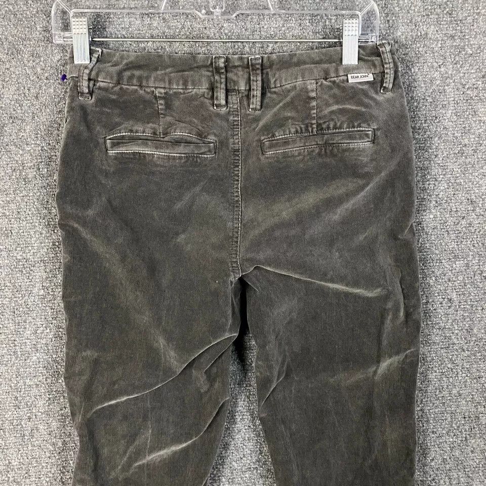Other Dear John Corduroy Pants Women's Size 27 Gray Cotton Blend Size 27" / US 4 / IT 40 - 7 Thumbnail