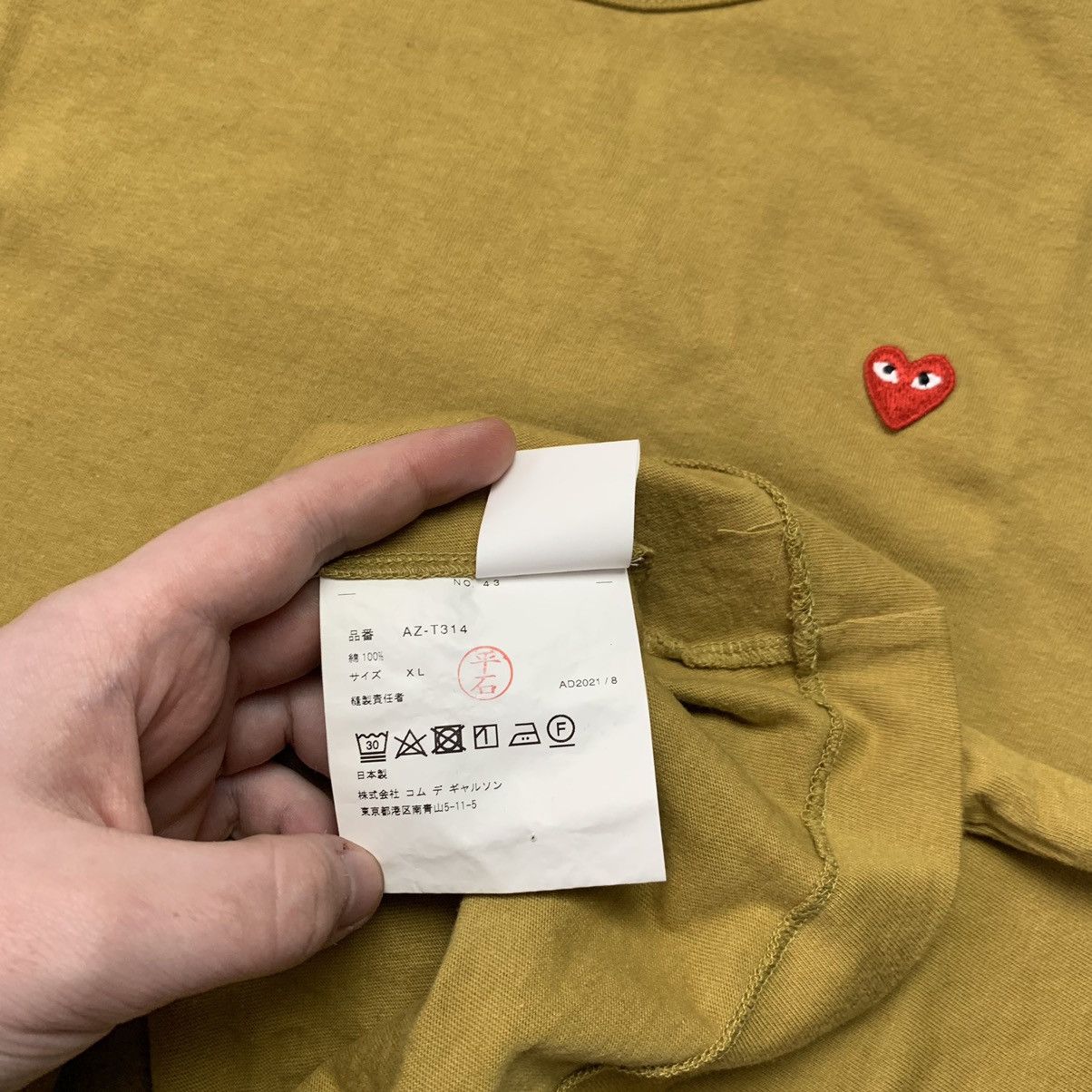 Comme des Garcons COMME DES Garçons PLAY Tee Size US L / EU 52-54 / 3 - 9 Thumbnail