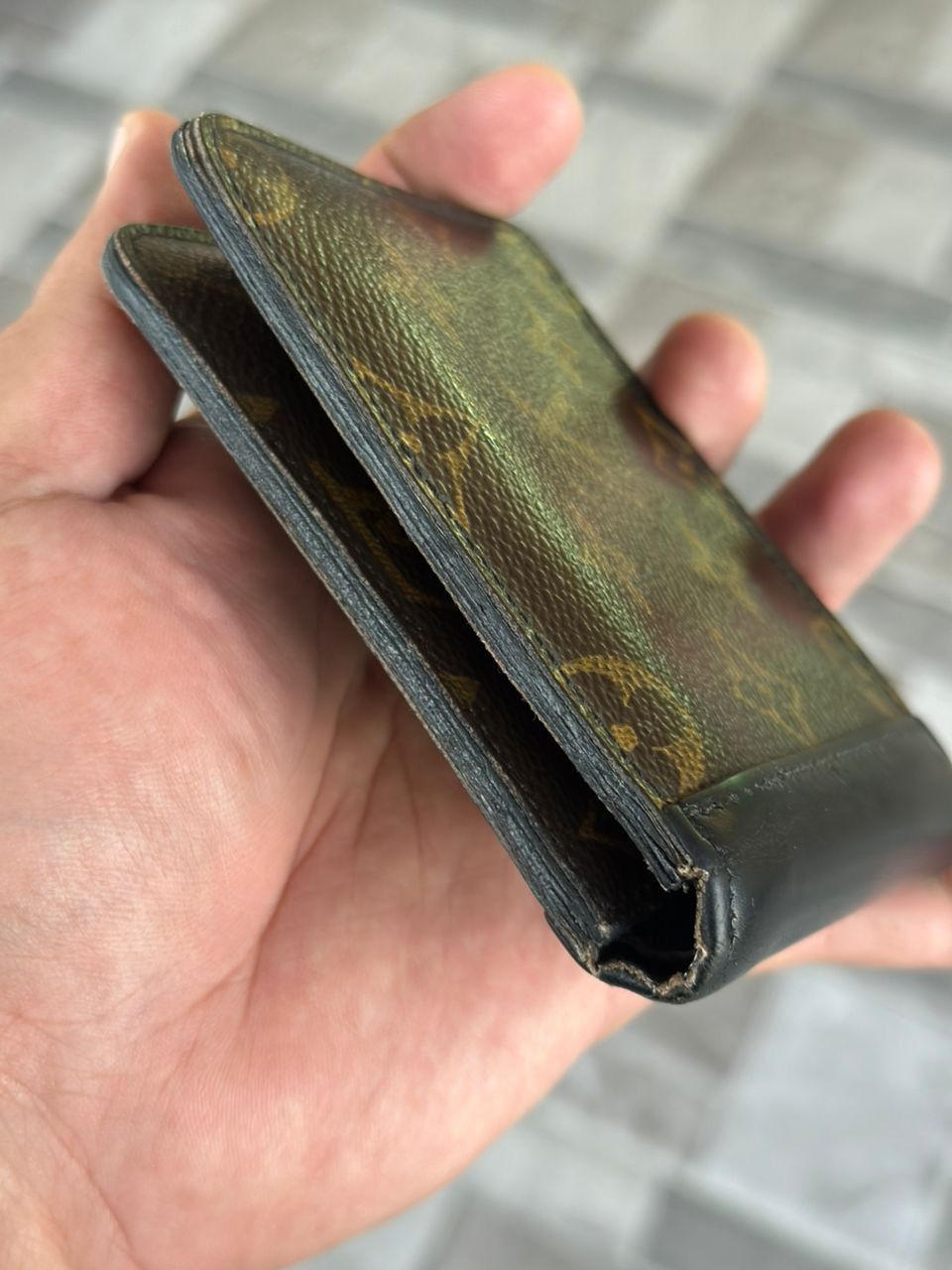 Louis Vuitton Authentic Louis Vuitton Macassar Wallet Size ONE SIZE - 9 Thumbnail