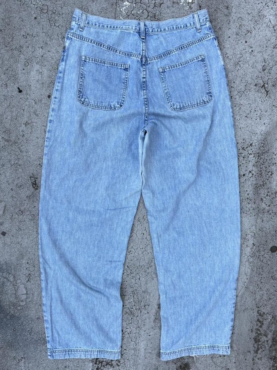 Gap Vintage 90s Gap Wide Leg Blue Jeans Size US 32 / EU 48 - 2 Thumbnail