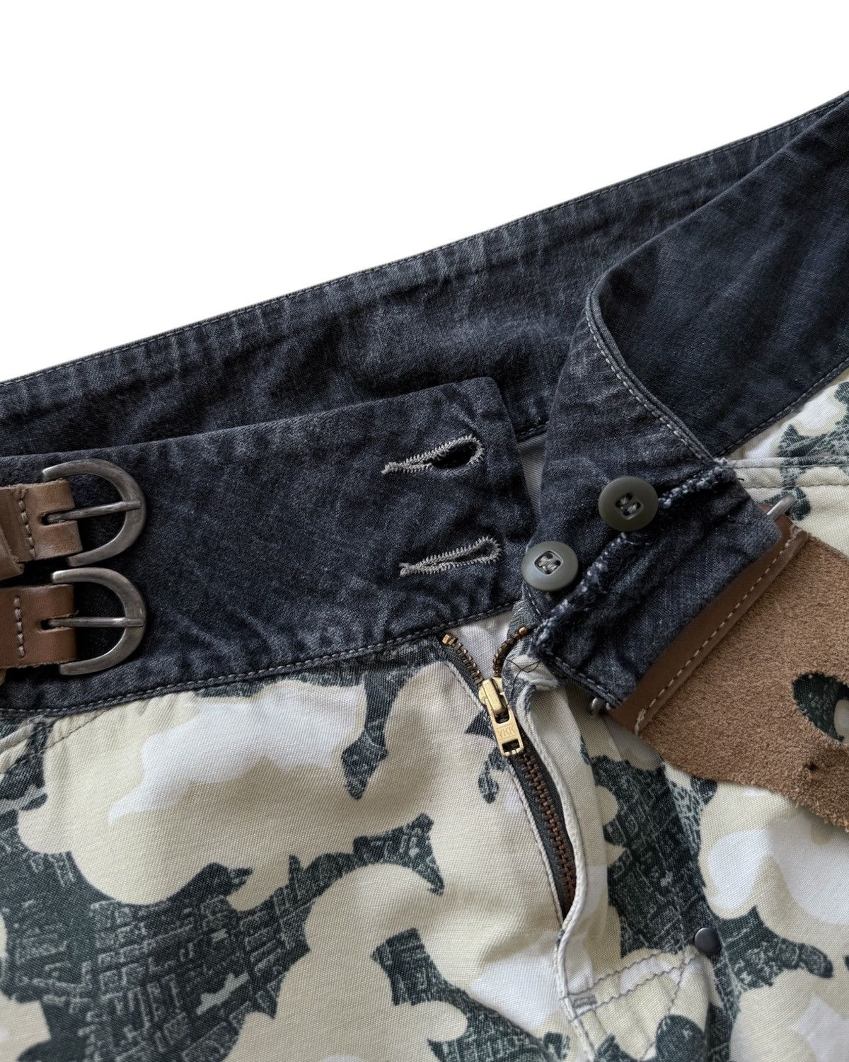 Diesel DIESEL FLARE CAMO PANTS🇮🇹 Size US 33 - 4 Thumbnail