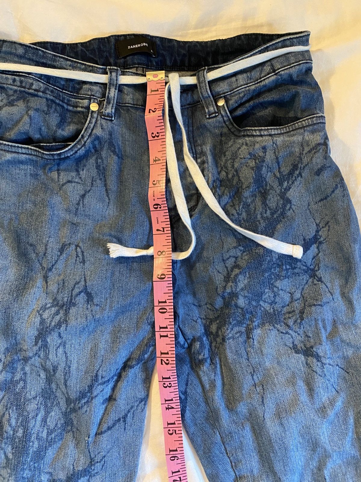 Zanerobe Zanerobe Marbled Denim Jeans Size US 30 / EU 46 - 5 Thumbnail