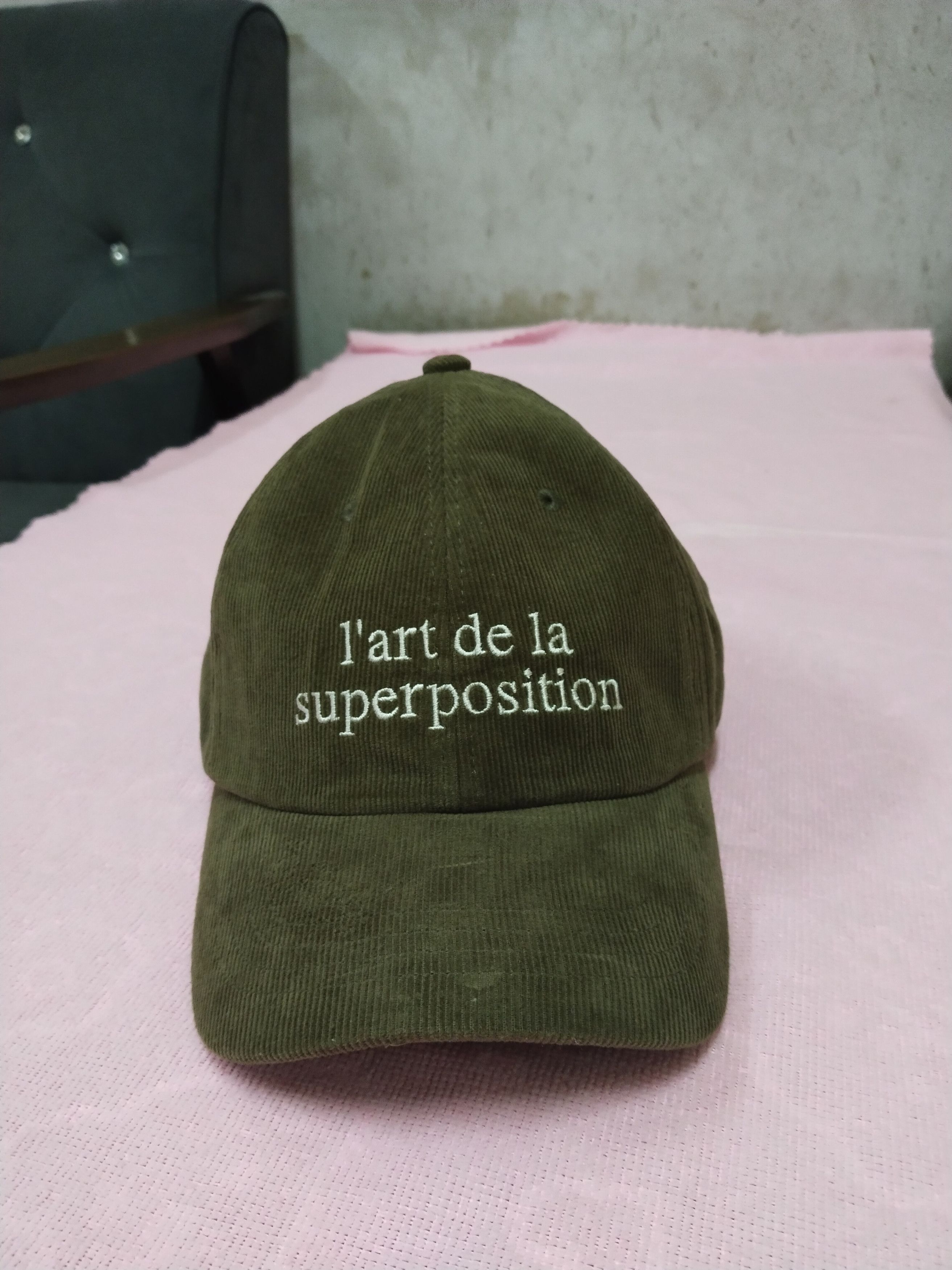Japanese Brand STUDIO TOMBOY GAGNAM STYLE CUDUROY HAT Size ONE SIZE - 1 Thumbnail