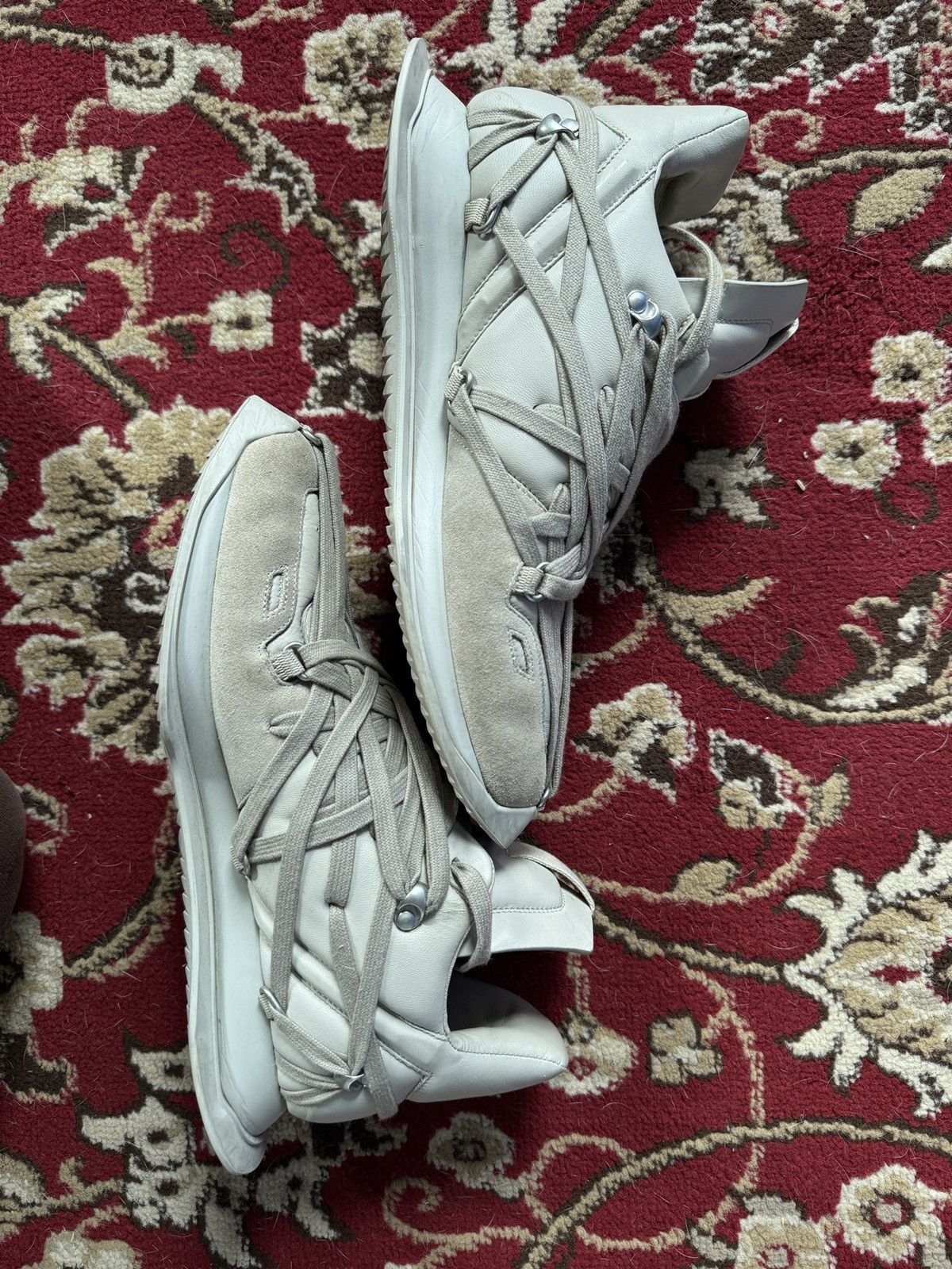Rick Owens Rick Owens Maximal Runner Pearl Size US 8 / EU 41 - 6 Thumbnail