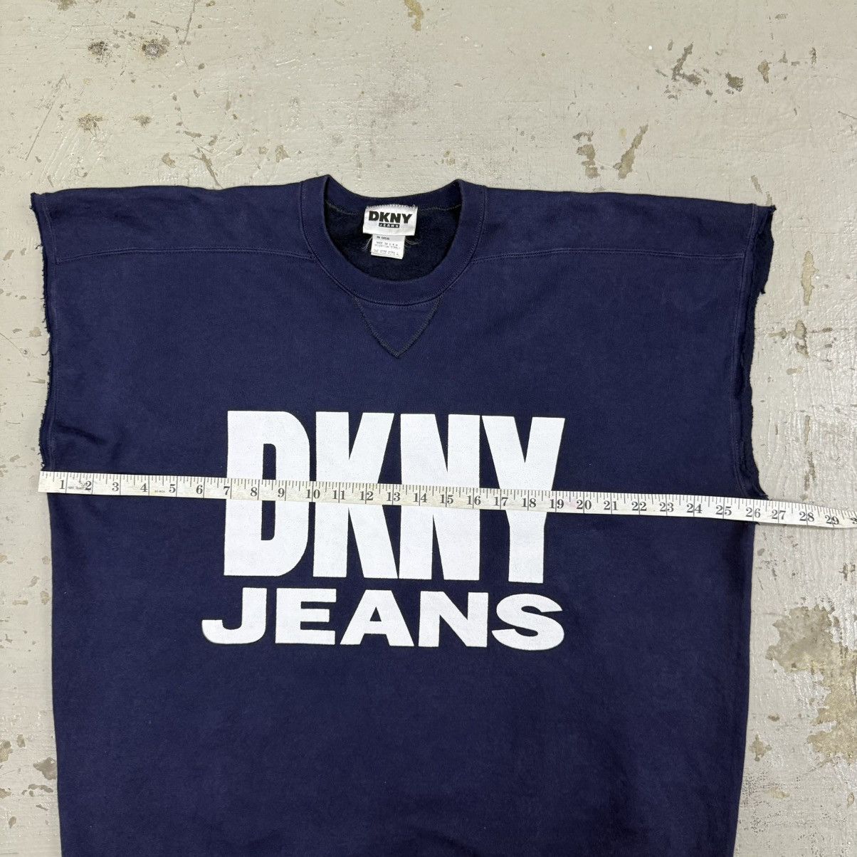 DKNY Vintage Donna Karan Rework Muscle Tank Top Size US XL / EU 56 / 4 - 10 Thumbnail