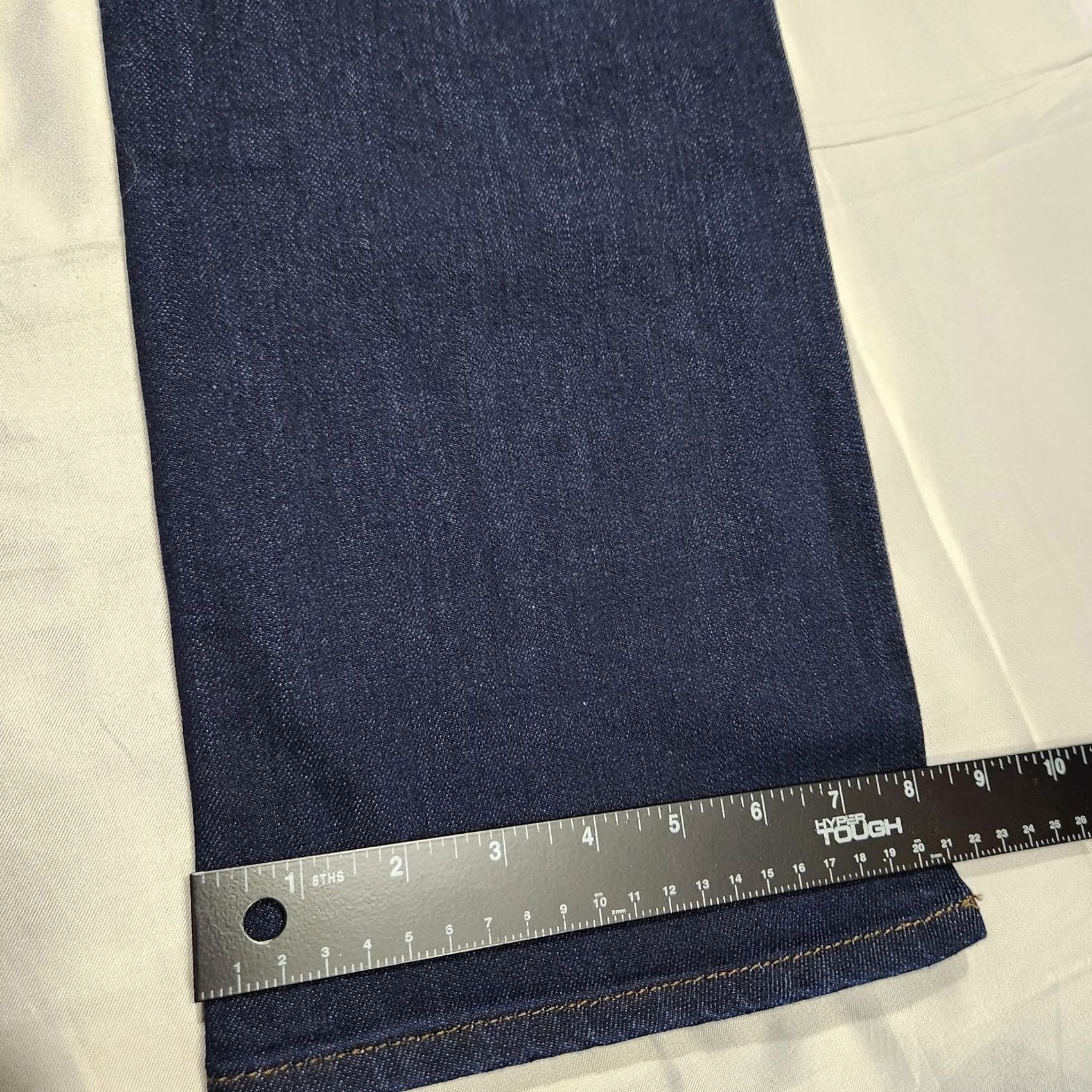 Lee LEE Jeans Women 16 Petite Straight Leg Mid Rise Dark Wash Stretch Denim Size 38" / US 16 / IT 52 - 7 Thumbnail