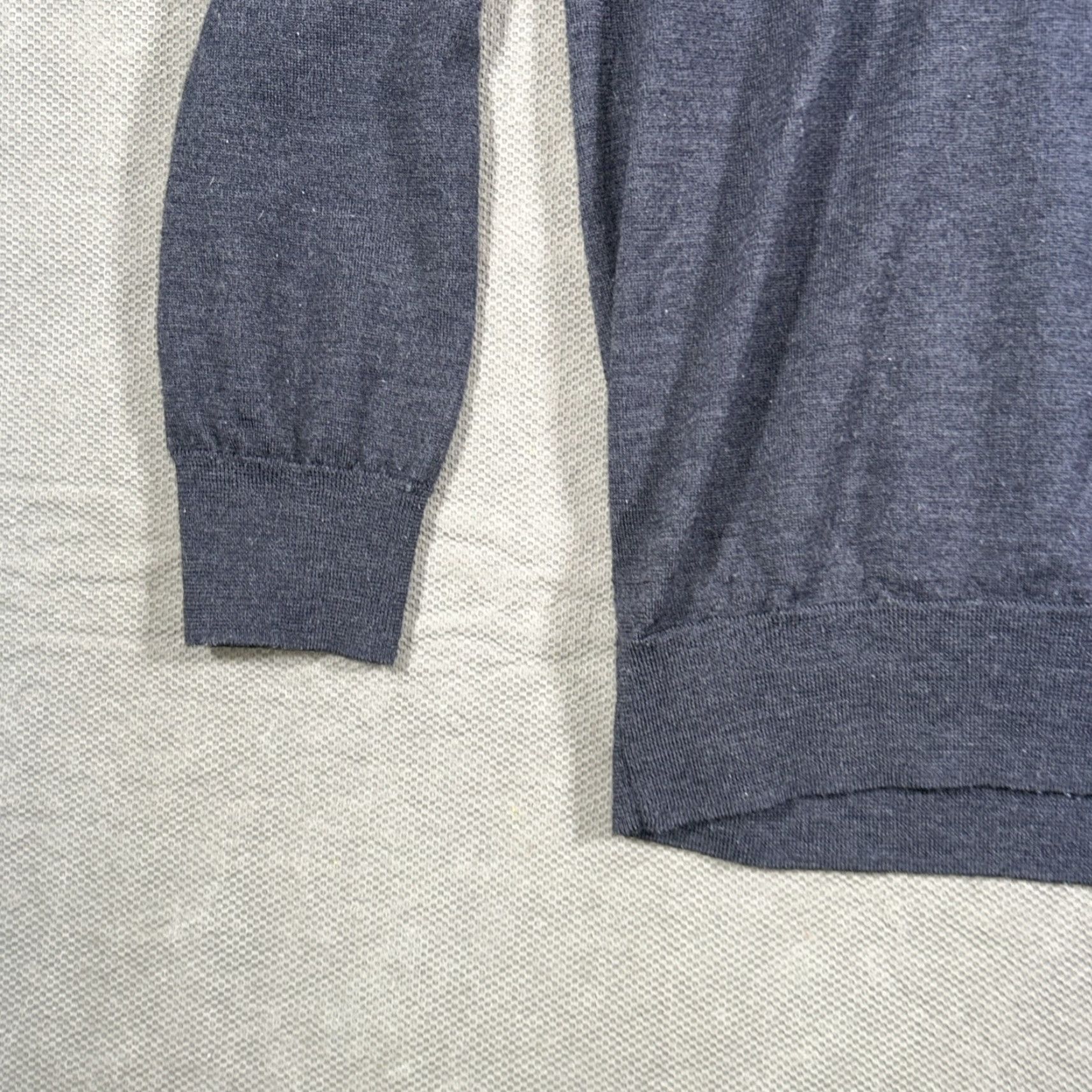 Brooks Brothers Brooks Brothers Mens 2XL Merino Wool Knit Long Sleeve Lightweight Sweater Gray Size US XXL / EU 58 / 5 - 3 Thumbnail