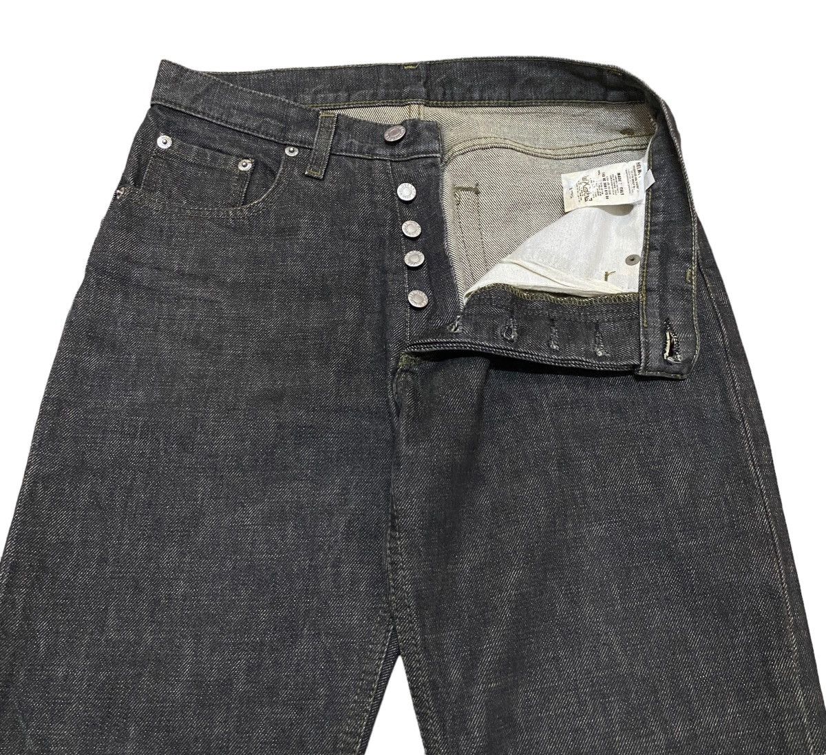 Helmut Lang × If Six Was Nine × Vintage Rare Design Vintage Brand Helmut Lang Grey Jeans 1998s Size US 27 - 5 Thumbnail