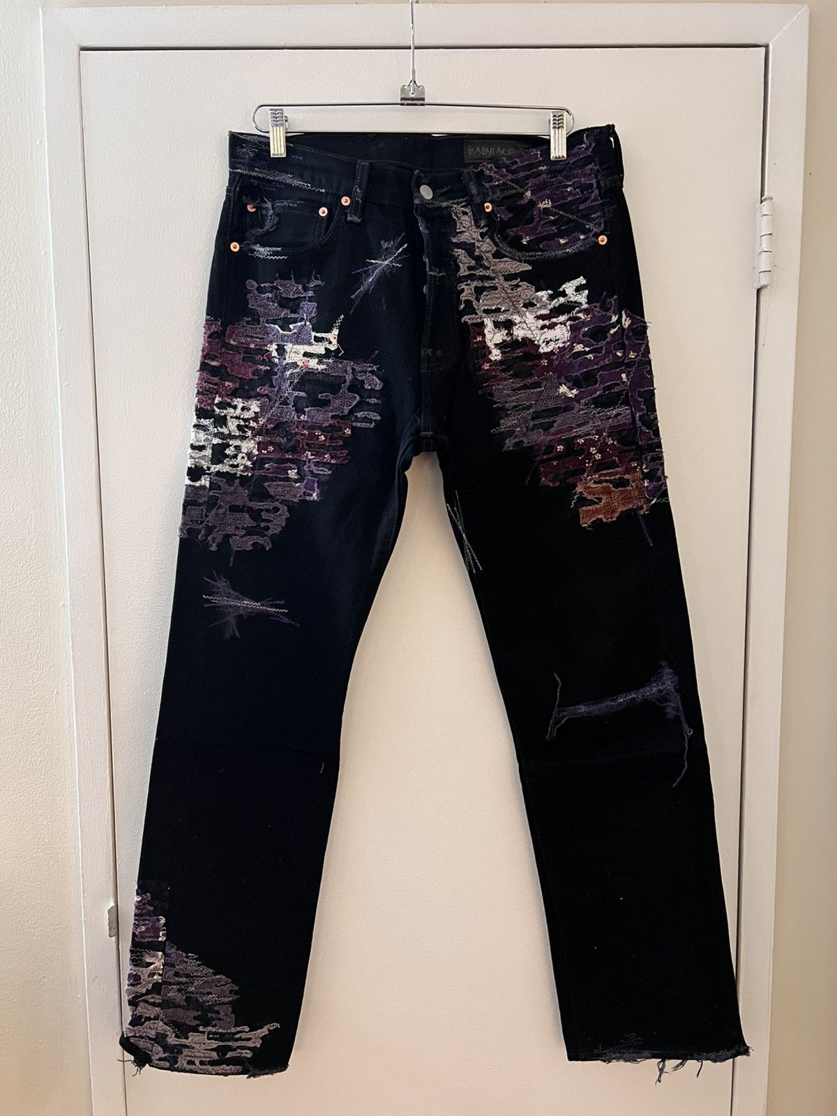 Levi's Purple Boro Denim Size US 32 / EU 48 - 3 Thumbnail