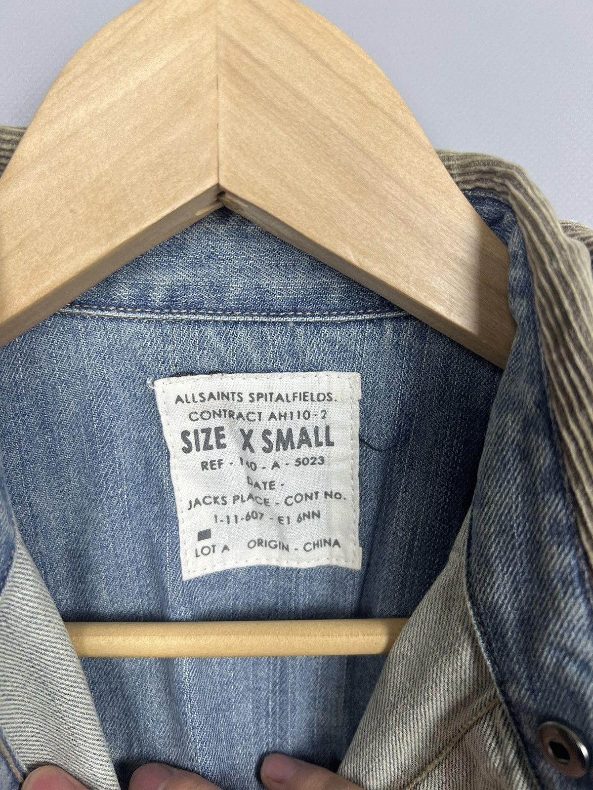 Allsaints Allsaints Denim jeans Shirt Size US XS / EU 42 / 0 - 5 Thumbnail