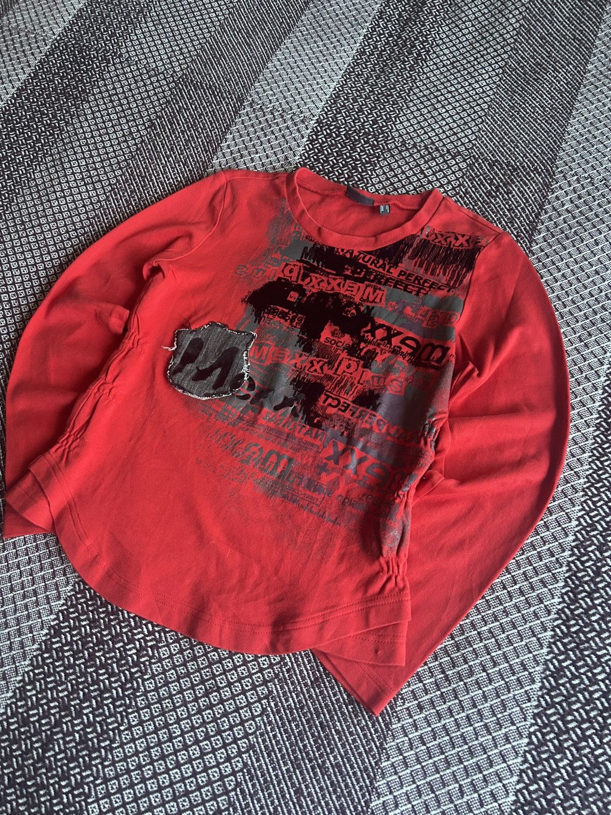 Japanese Brand Mexx Japanese Long Sleeve T-shirt Women Y2K Japanese Style Size XS / US 0-2 / IT 36-38 - 2 Thumbnail