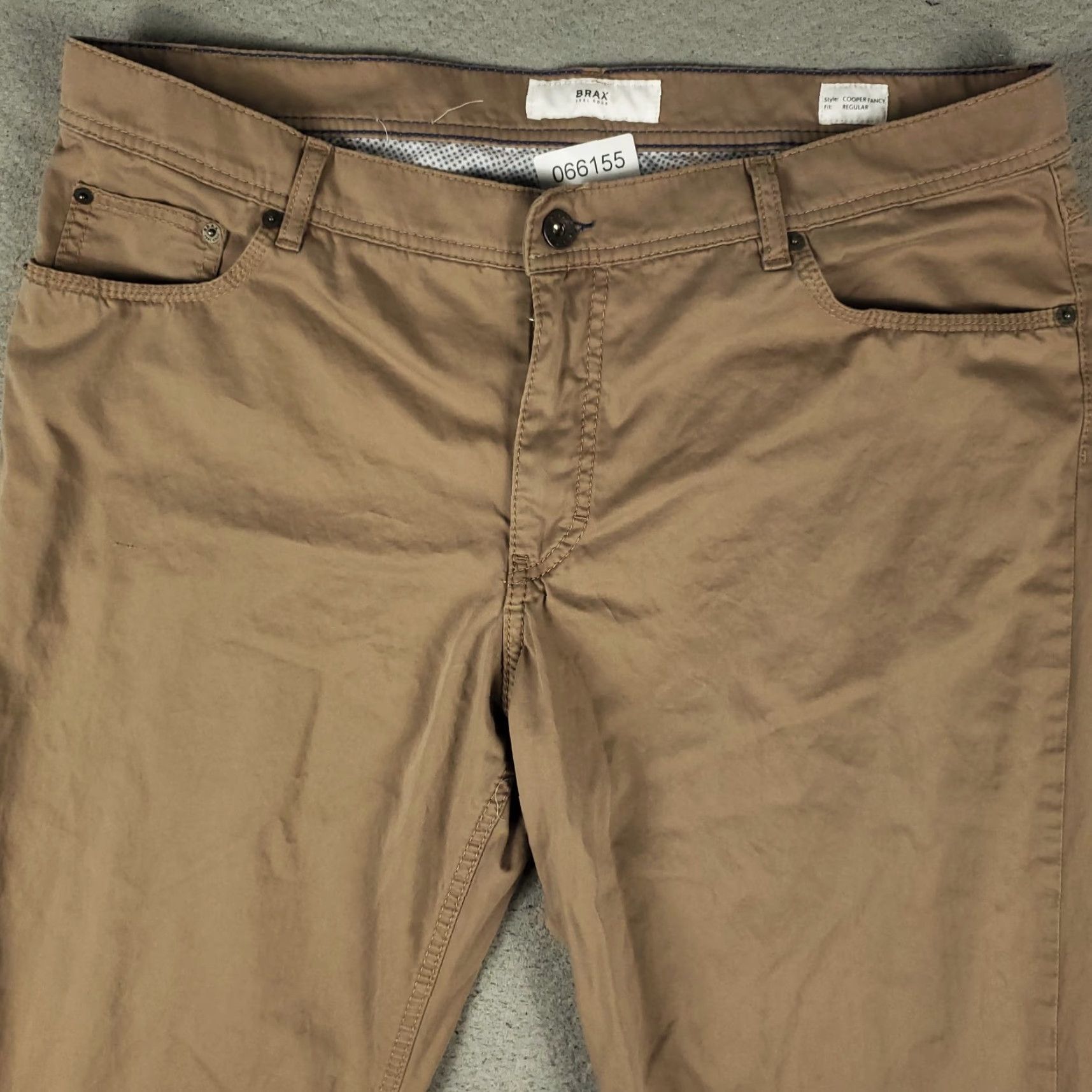 BRAX Brax Jeans Mens 40x28 Brown Cooper Casual Straight Leg Denim Pants Size US 40 / EU 56 - 2 Thumbnail