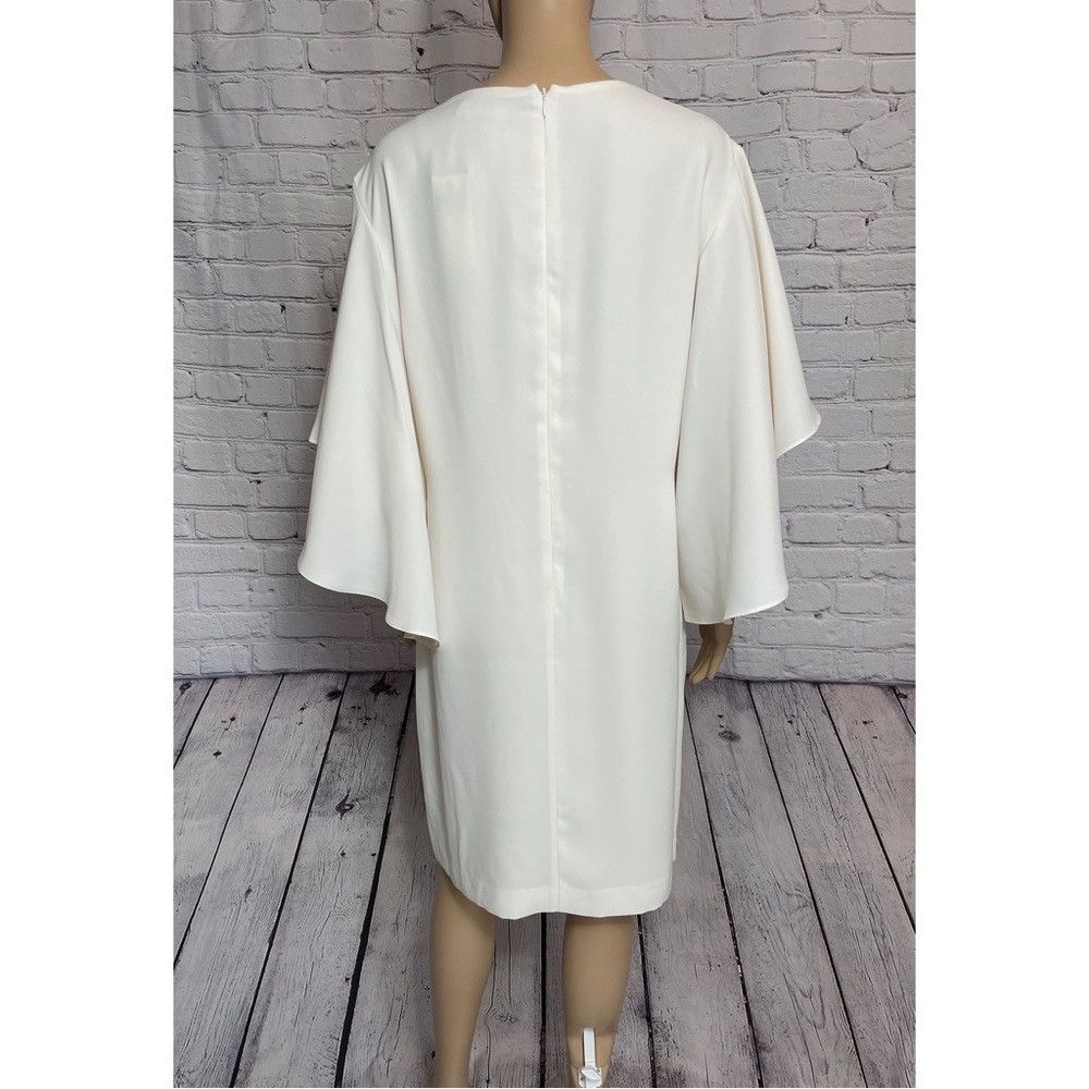 Lauren Ralph Lauren NWT New $175 Lauren Ralph Lauren Yaira Ruffle Sleeves Cream Size XL / US 12-14 / IT 48-50 - 5 Thumbnail