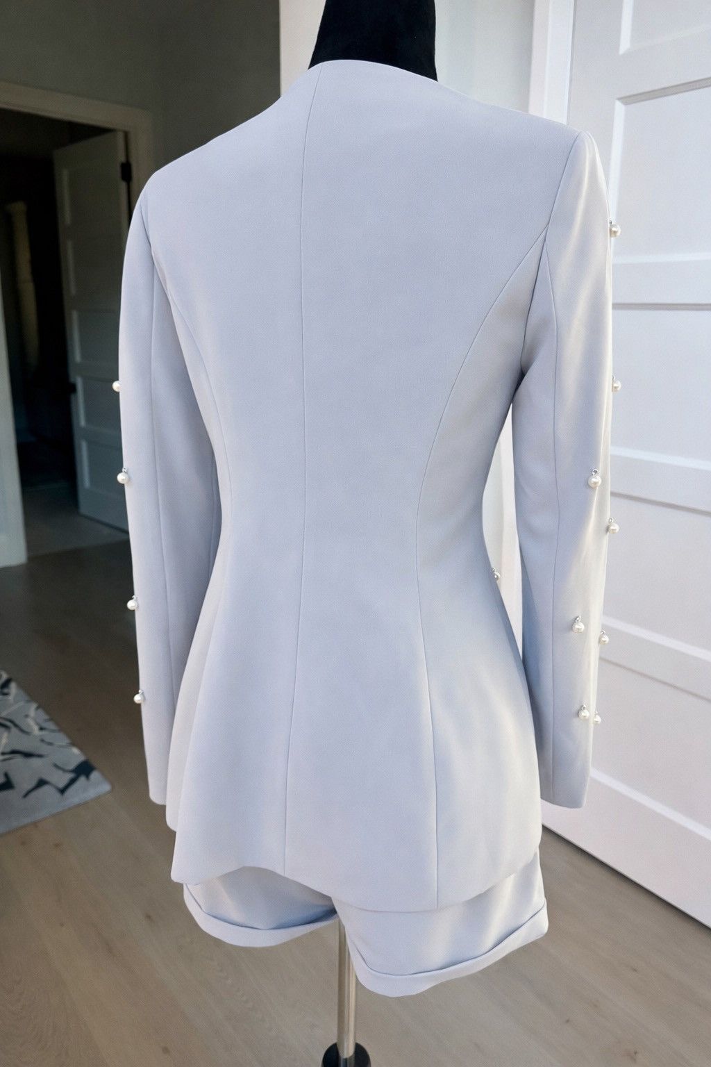 Other Light grey blazer set with shorts Size S / US 4 / IT 40 - 4 Thumbnail