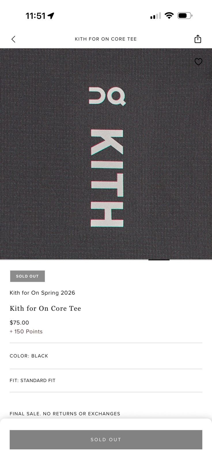 Kith × On KITH ON KTECH SHORTSLEEVE SOLD OUT Size US L / EU 52-54 / 3 - 6 Thumbnail