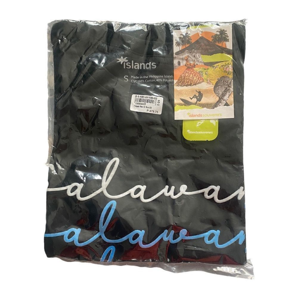 Other Islands Souvenirs Palawan Graphic Tee Black Size S New with Size S / US 4 / IT 40 - 1 Thumbnail