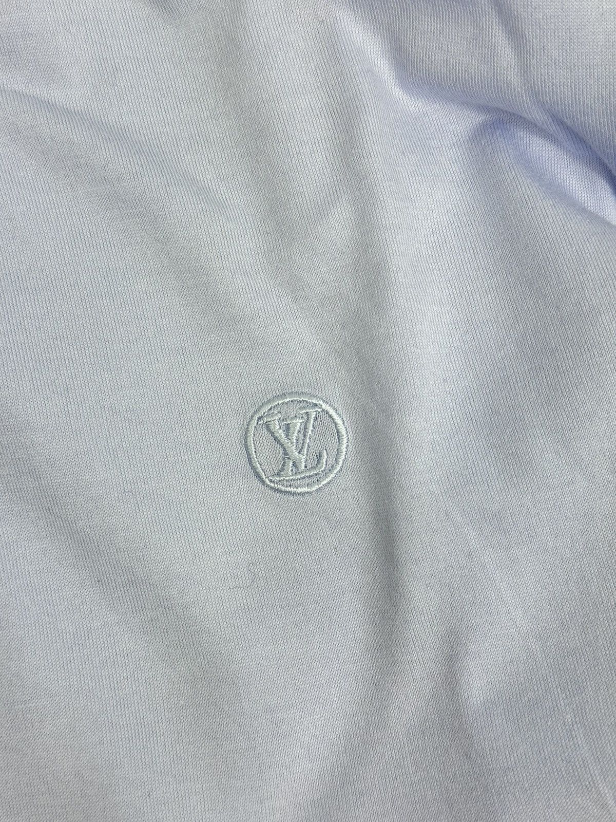 Louis Vuitton LOGO EMBROIDERED T-SHIRT Size US XL / EU 56 / 4 - 3 Thumbnail
