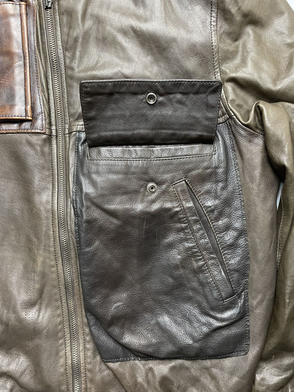 Maison Margiela Maison Margiela AW13 line 10 Patch Leather jacket Size US M / EU 48-50 / 2 - 8 Thumbnail