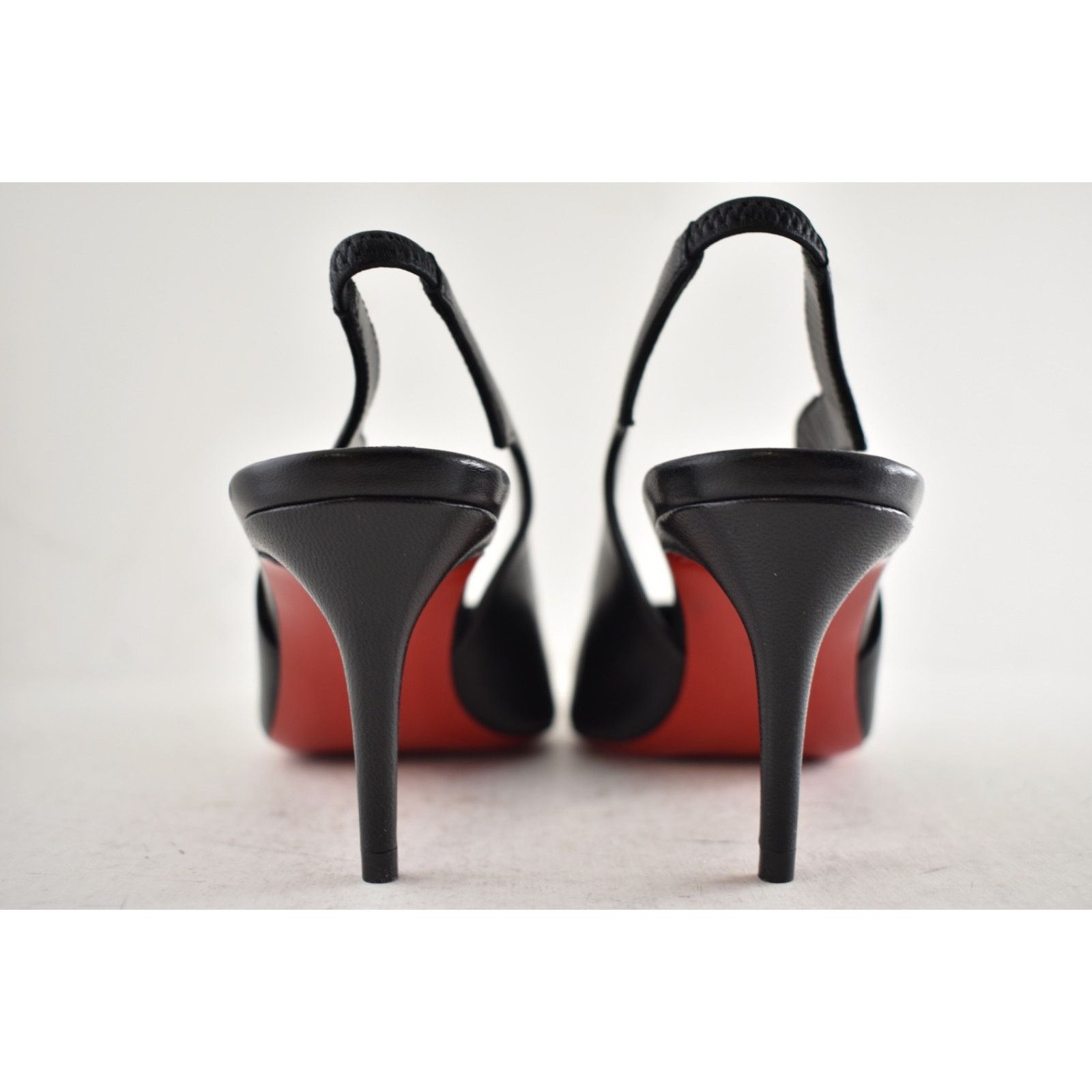 Christian Louboutin Christian Louboutin Hot Chick Sling 70 Black Nappa 36.5 Size US 6.5 / IT 36.5 - 13 Thumbnail
