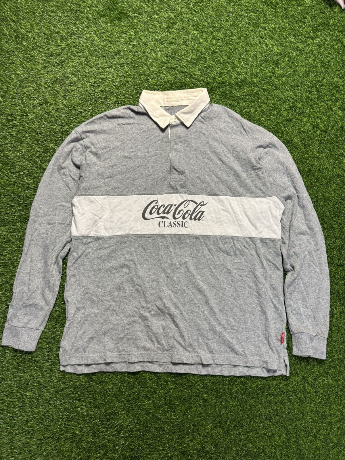 Coca Cola × GU assorted tshirt - coca cola rugby shirt Size US L / EU 52-54 / 3 - 2 Thumbnail