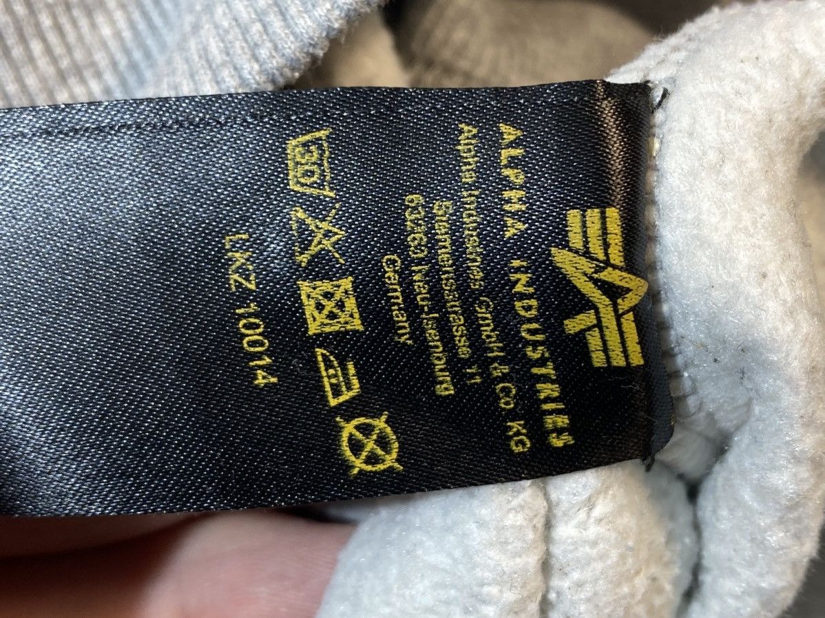 Alpha Industries Alpha Industries mens grey cotton sweater size L Size US L / EU 52-54 / 3 - 9 Thumbnail