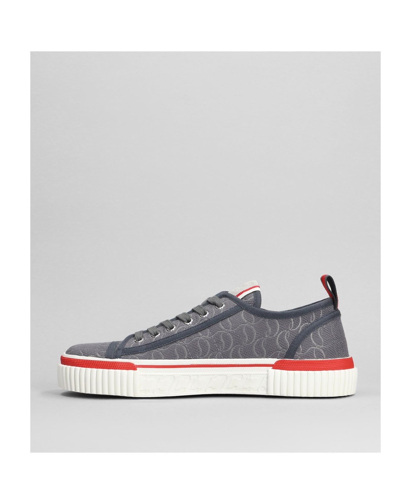 Christian Louboutin o1s1wg110225 Pedro Junior Sneakers in Blue Size US 12 / EU 45 - 1 Thumbnail