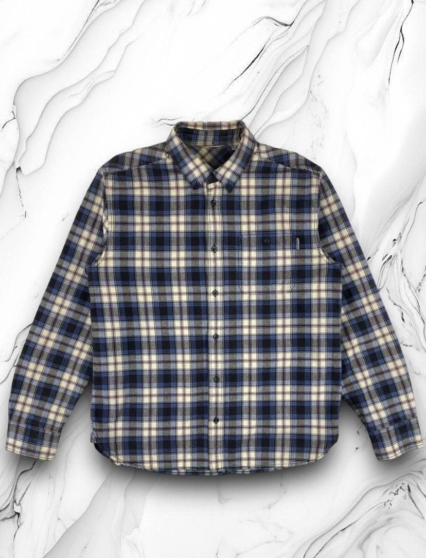 Carhartt Vintage Carhartt Button Up Long Sleeve Shirt Size L Size US L / EU 52-54 / 3 - 1 Thumbnail