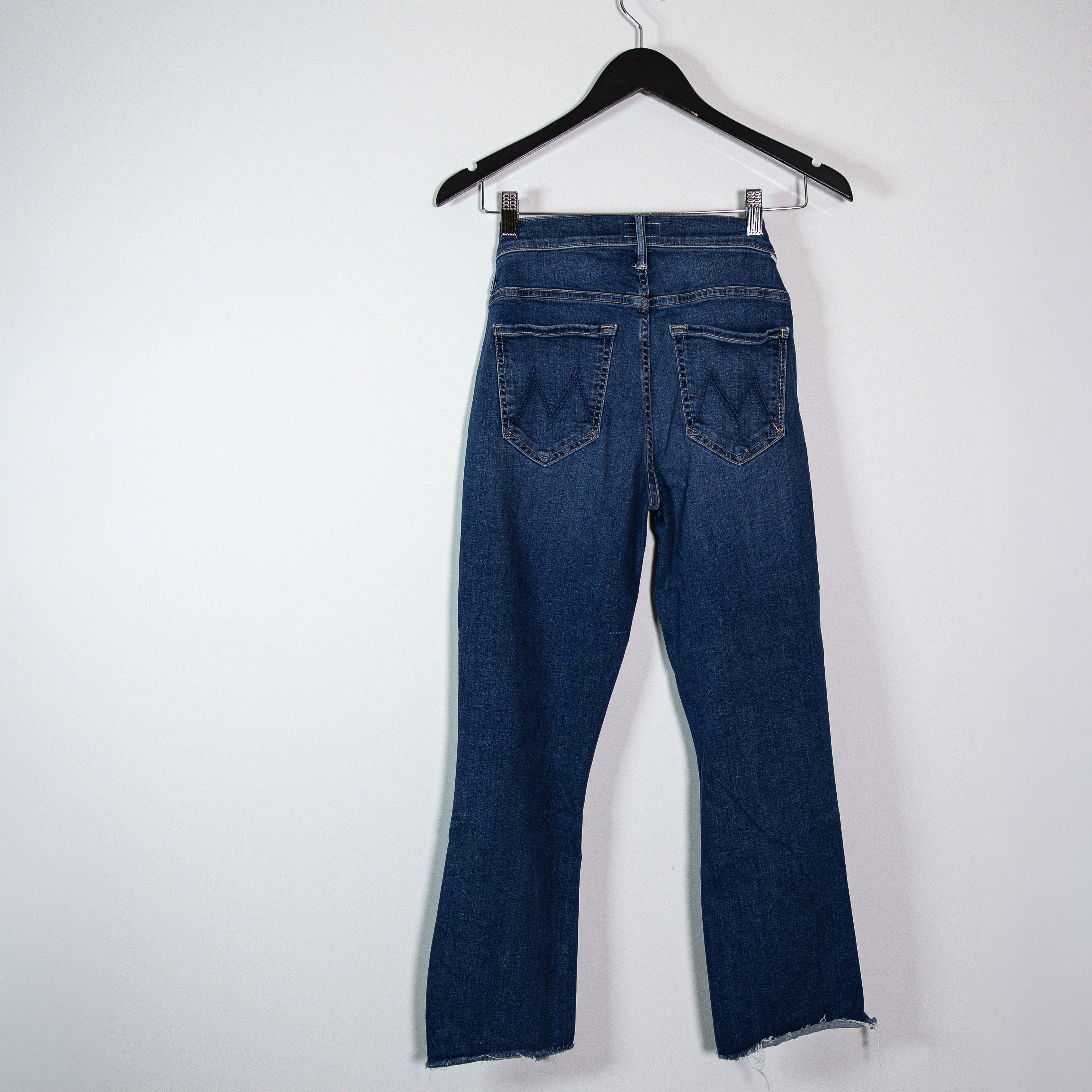 MOTHER Mother Denim Insider Crop Step Fray Cotton Size 27" / US 4 / IT 40 - 3 Thumbnail