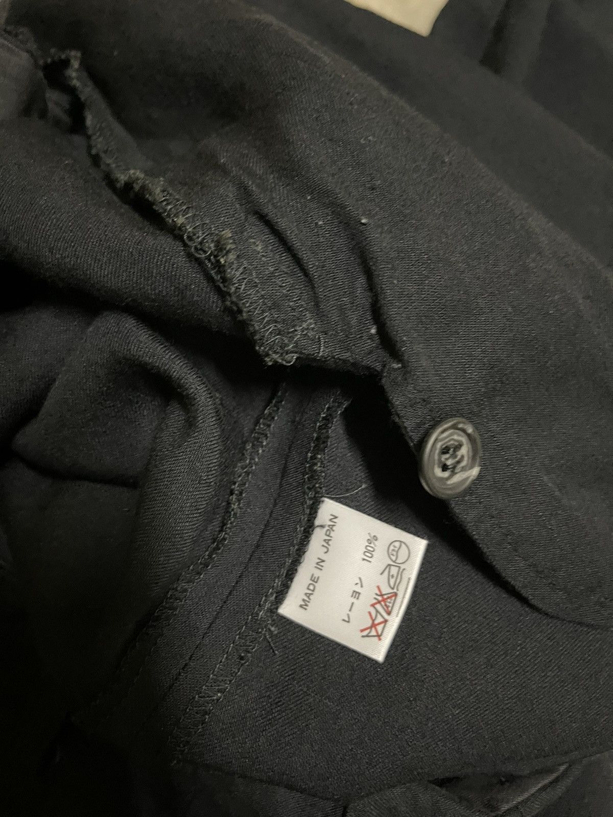 Japanese Brand Workshop Black Skirt Size 23" - 14 Thumbnail