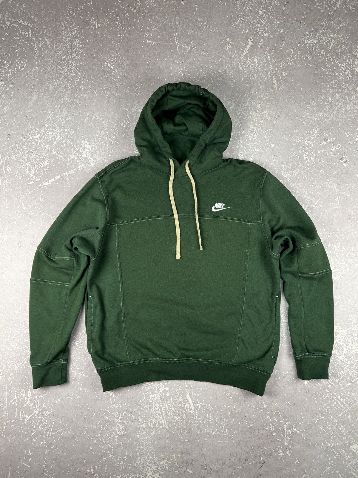 Nike Vintage Y2K Nike Swoosh Two Pockets Hoodie Mens M Green Size US M / EU 48-50 / 2 - 1 Thumbnail