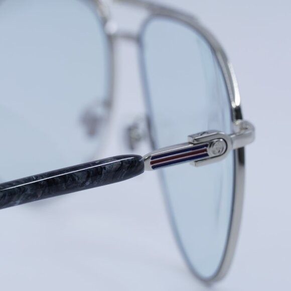 Gucci 🕶️ New Gucci GG1220S 006 Sunglasses - Silver Frame Size ONE SIZE - 8 Thumbnail