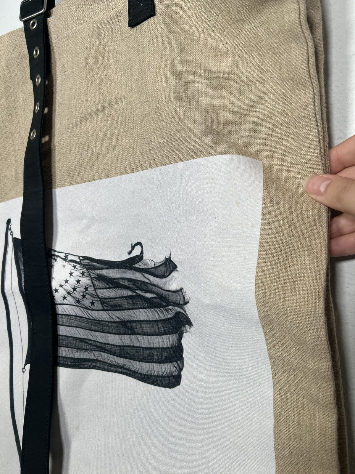 Raf Simons SS17 Robert Maplethorpe Hemp Tote Bag Size ONE SIZE - 2 Thumbnail