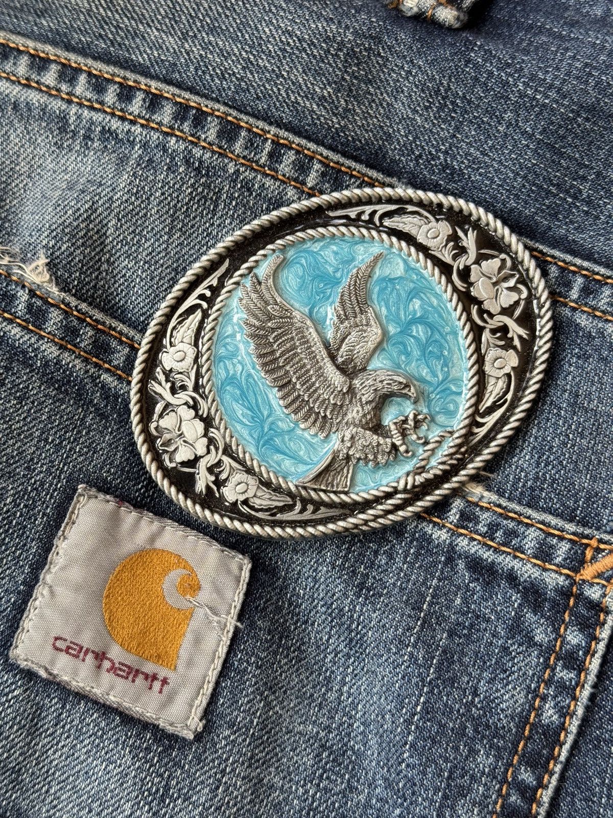 Vintage 🇺🇸Siskiyou awesome retro badge rare from belt 1991 Size ONE SIZE - 2 Thumbnail