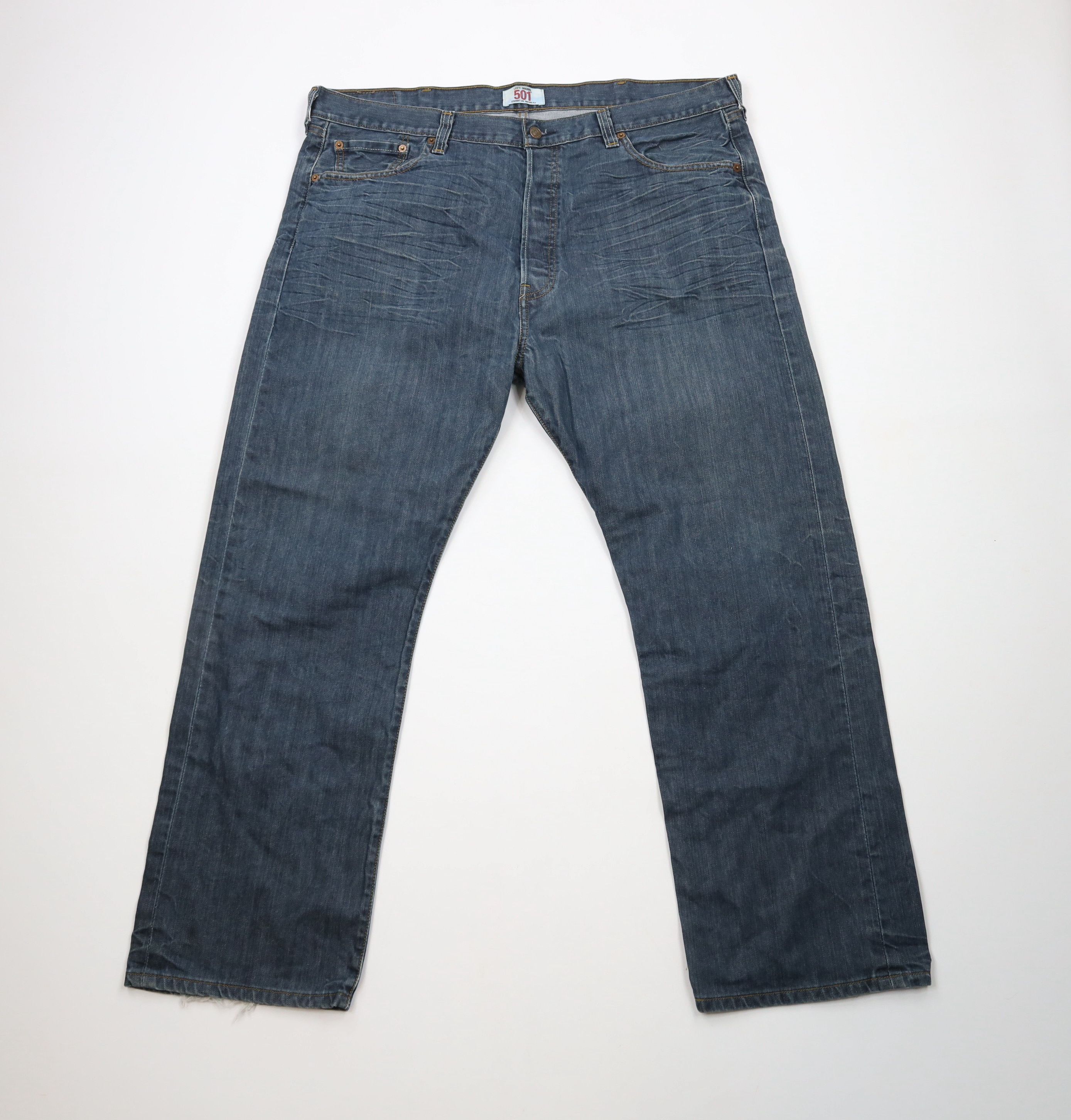 Levi's × Vintage Vintage Y2K Levis 501xx Button Fly Original Fit Denim Jeans Size US 42 / EU 58 - 1 Thumbnail