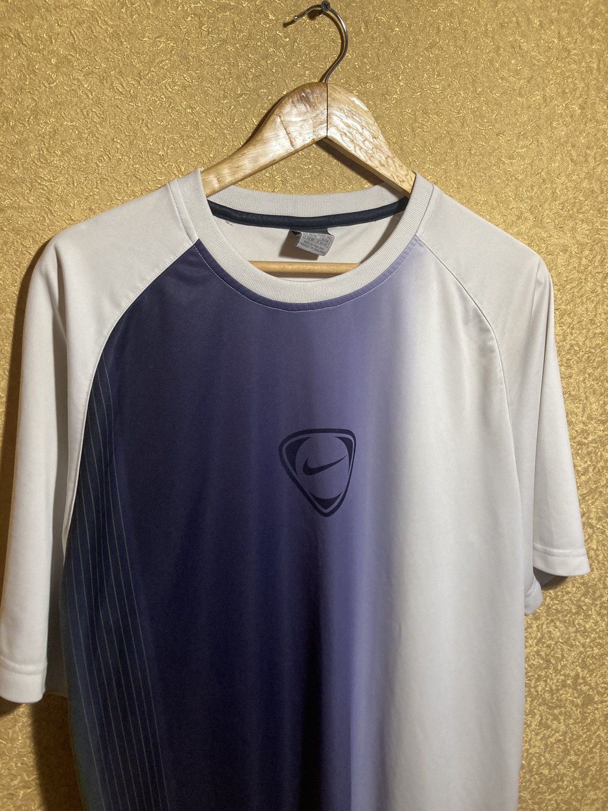 Nike × Vintage Nike Vintage Dry-Fit Tee Jersey Size US XL / EU 56 / 4 - 2 Thumbnail