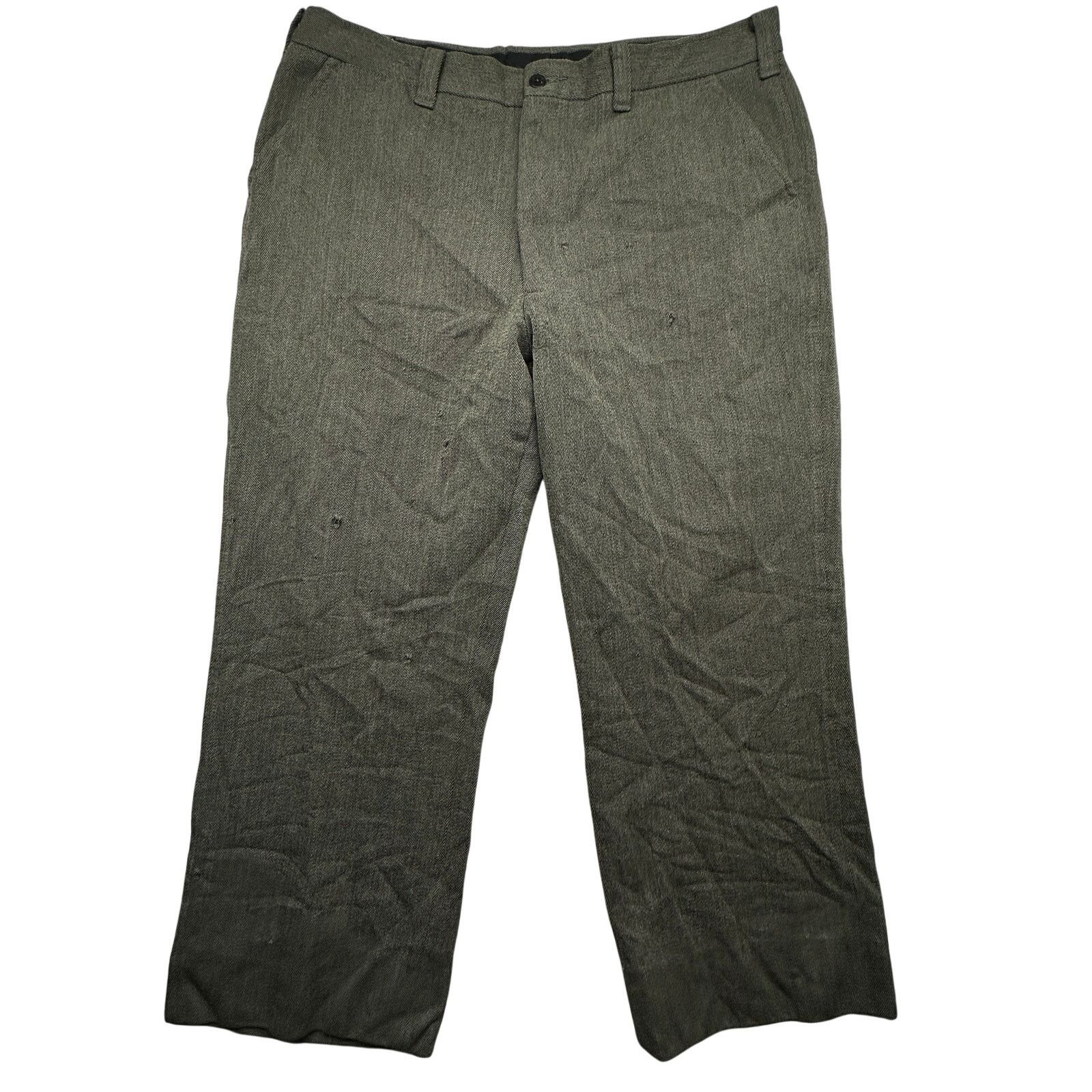 Filson VTG 70s CC Filson Wool Pants Mens 38x27 Gray Trousers HOLES Size US 38 / EU 54 - 1 Thumbnail